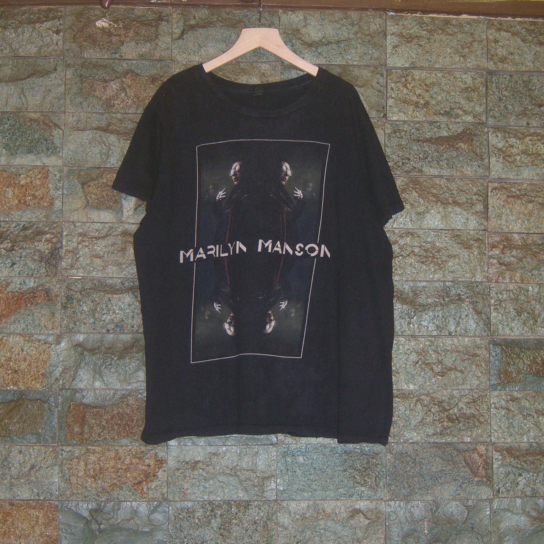 Band Tees × Marilyn Manson Marilyn Manson T shirtb Size US XL / EU 56 / 4 - 1 Thumbnail