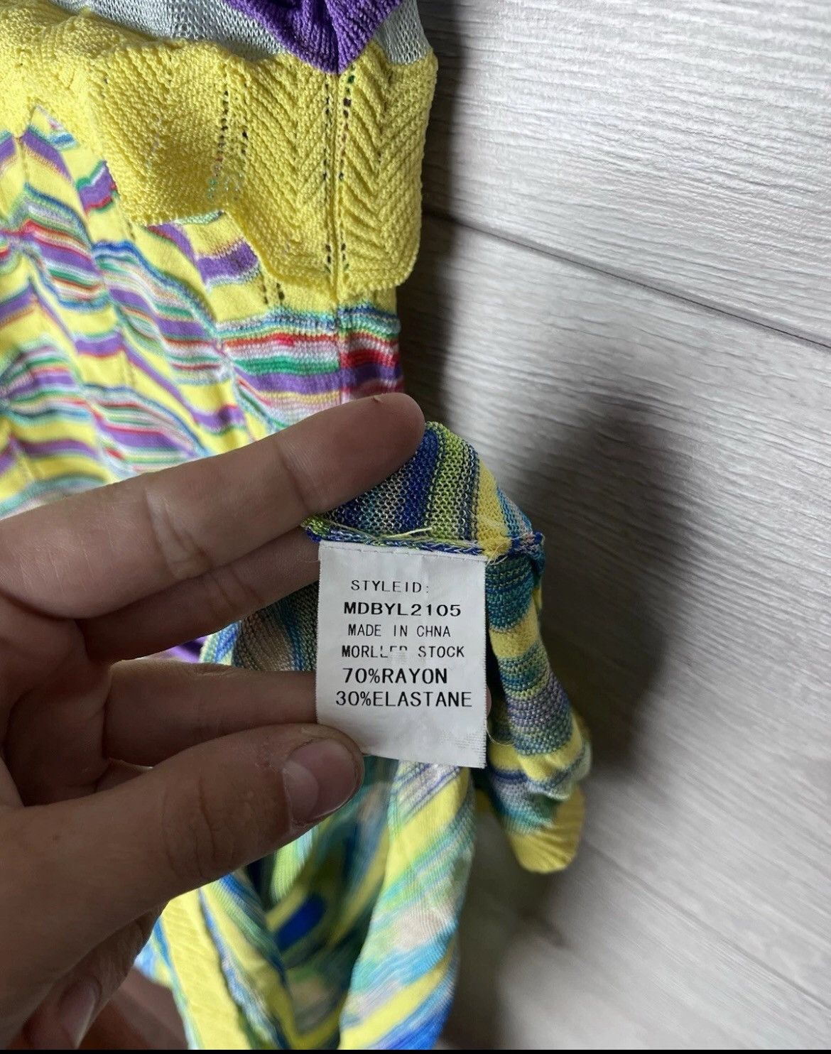 Missoni Vintage women long dress Missoni Foulard size 6 Size M / US 6-8 / IT 42-44 - 7 Thumbnail