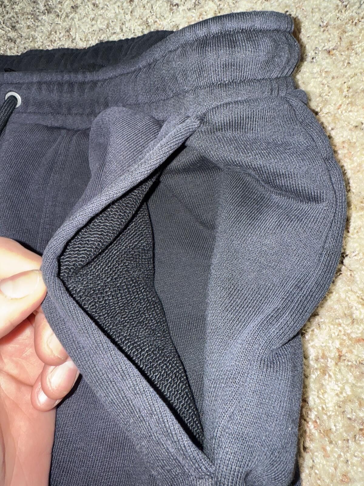 Nike Nike Men’s Travis Scott Black Fleece Pants Sample Size US 40 / EU 56 - 2 Thumbnail