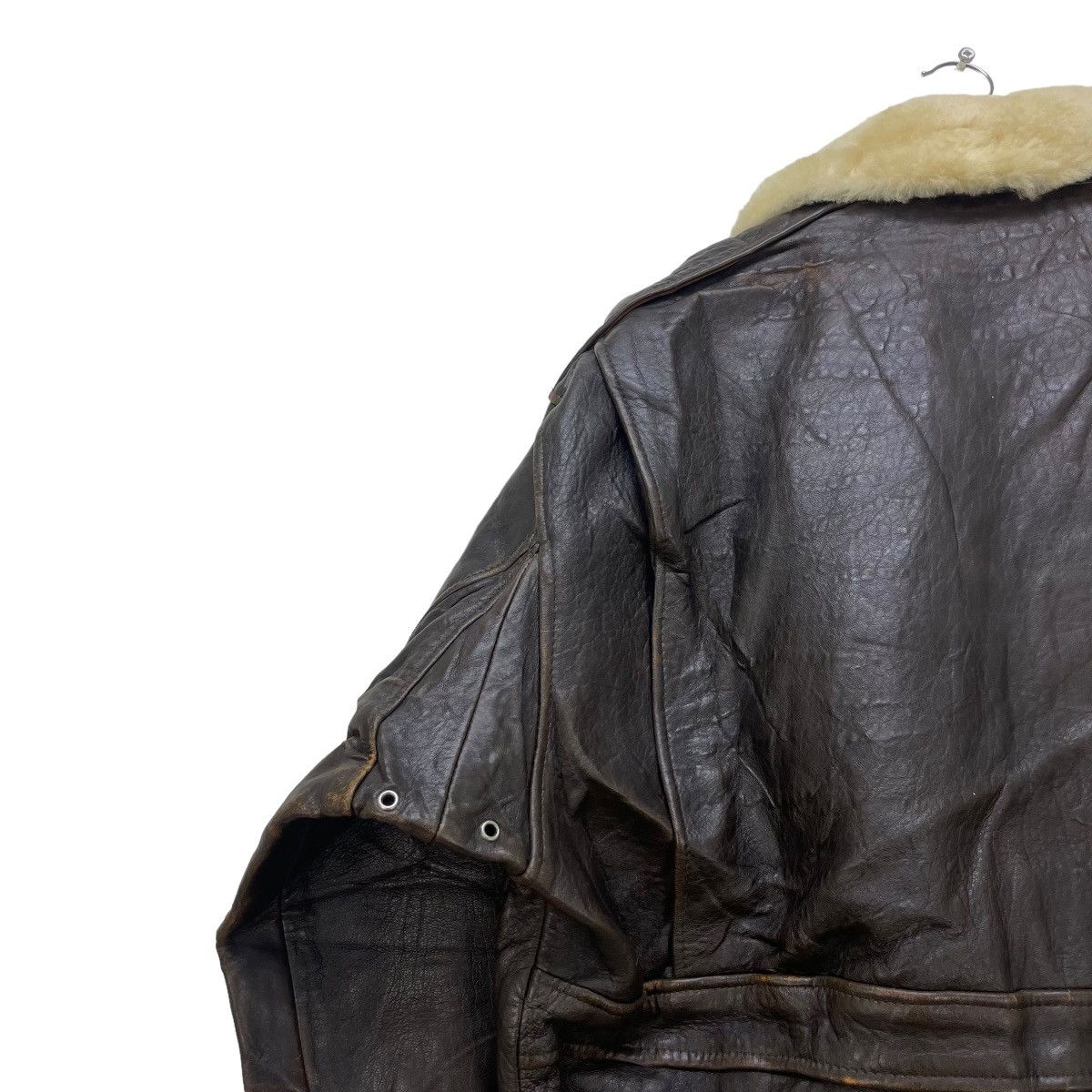 Aviator Nation 💥Vintage 80 Dog Fight A2 Leather Jacket Size US M / EU 48-50 / 2 - 9 Thumbnail