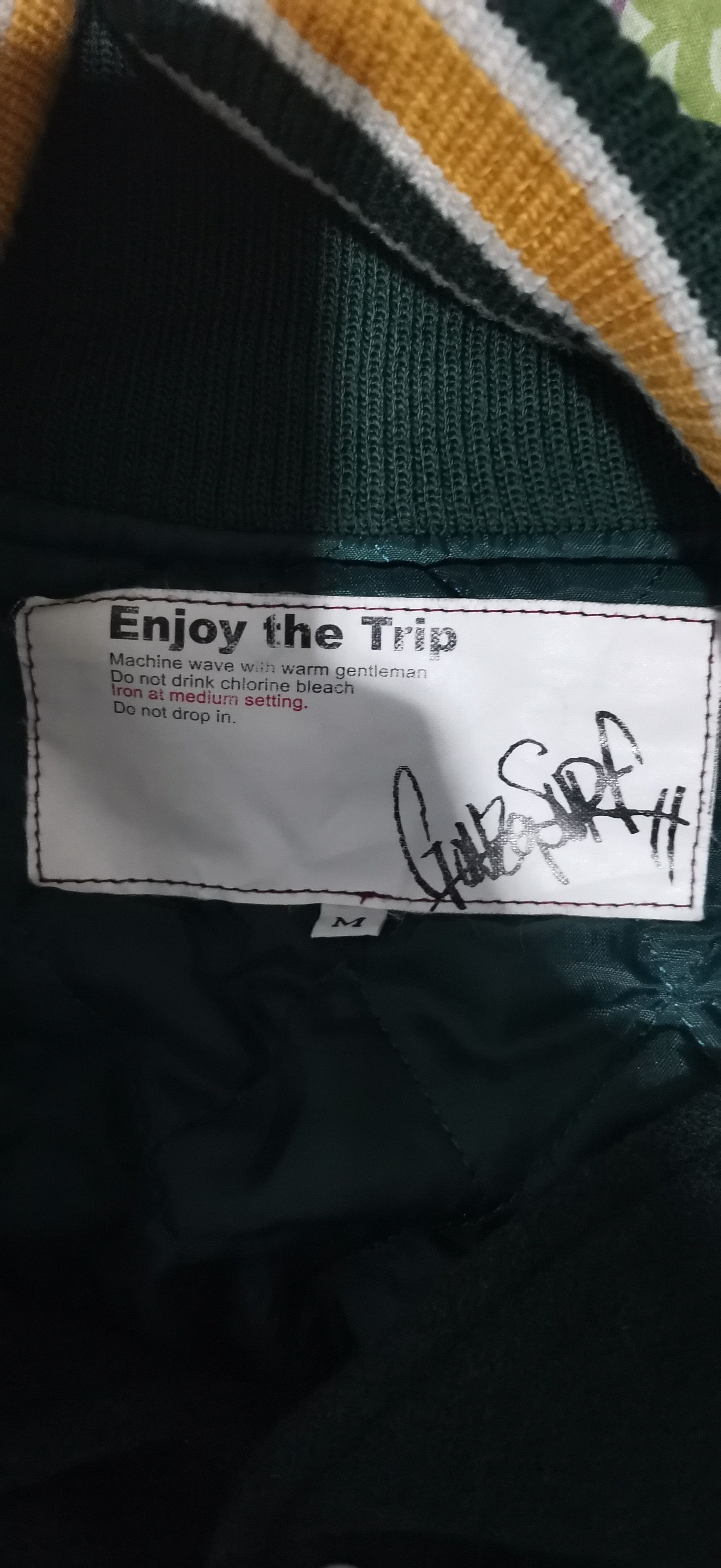 Other Gonzo Sulf Varsity Jacket– Green Wool Bomber– Size M Size US M / EU 48-50 / 2 - 3 Thumbnail