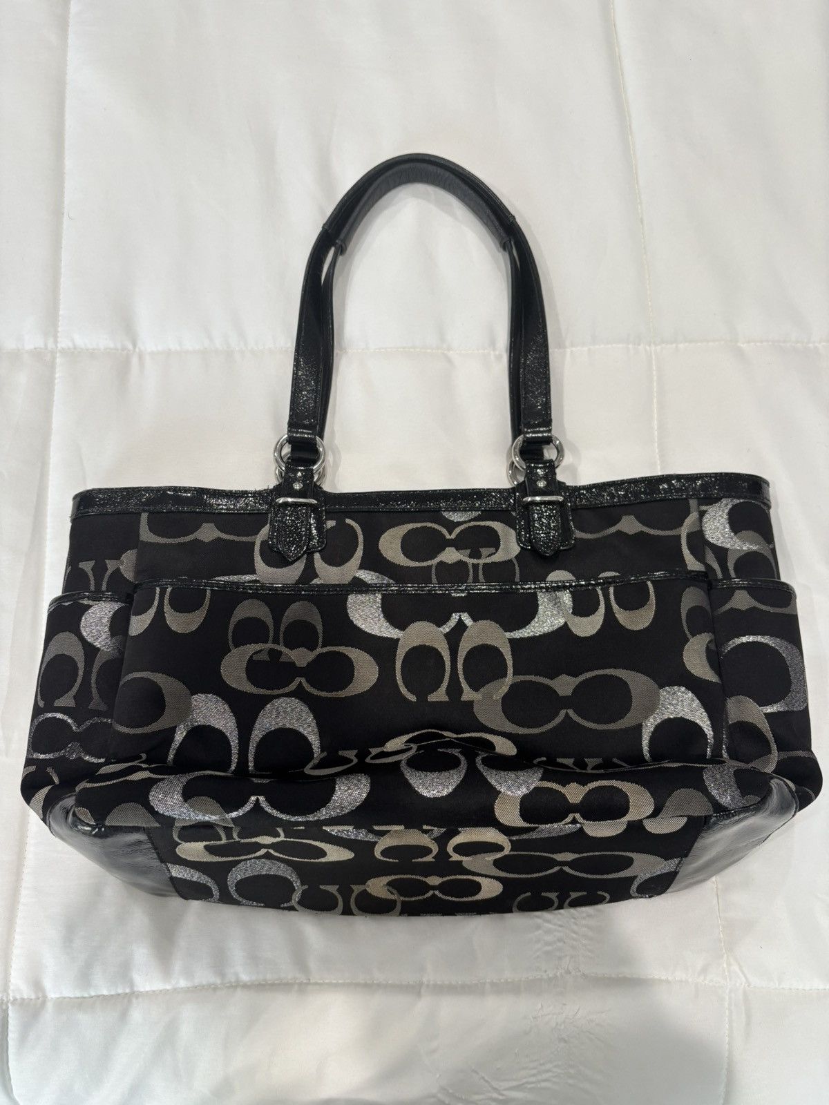 Coach Vintage Coach Gallery Optic Shoulder Bag Size ONE SIZE - 2 Thumbnail