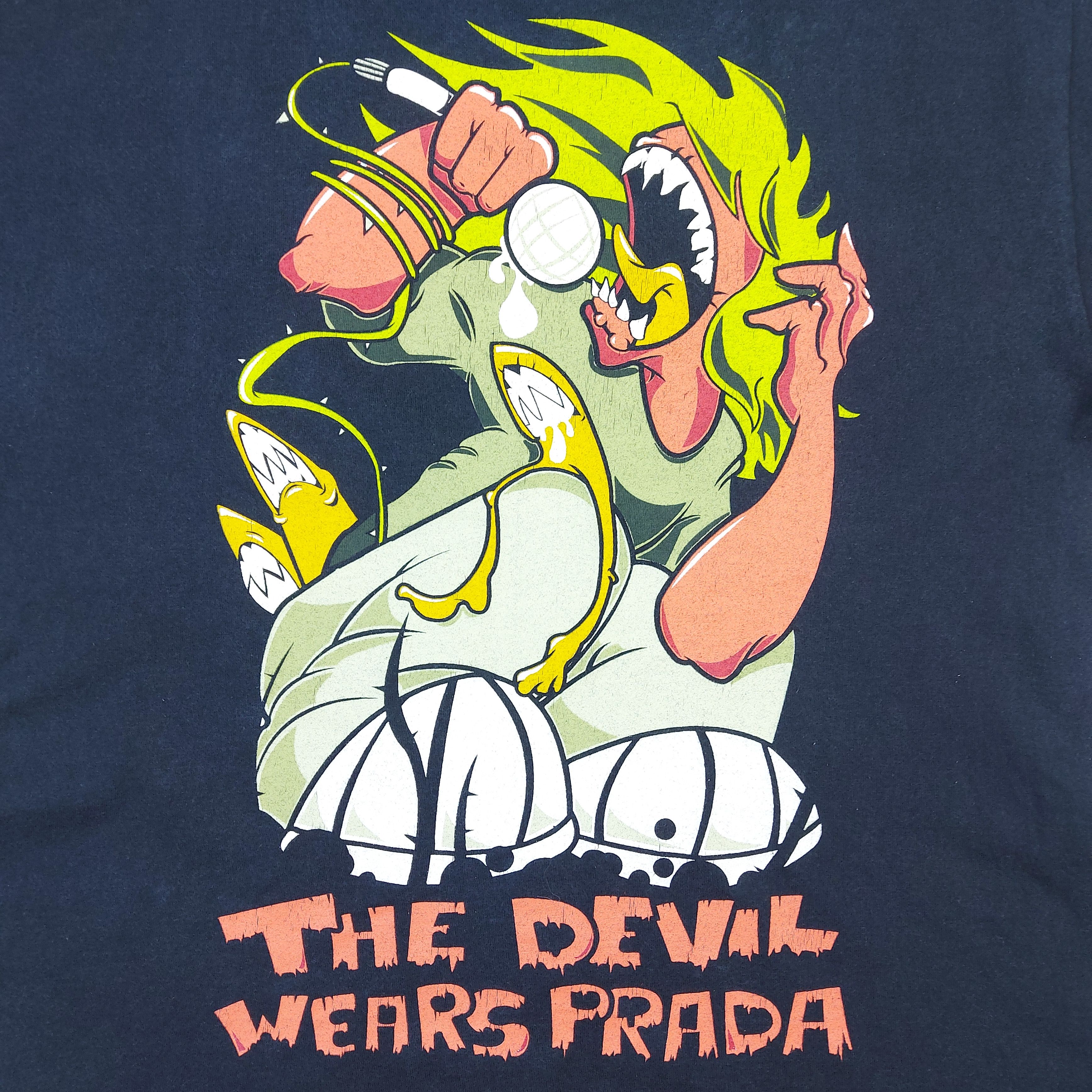 Band Tees VTG The Devil Wears Prada Band Ferret Music MySpace Era TEE Size US L / EU 52-54 / 3 - 4 Thumbnail