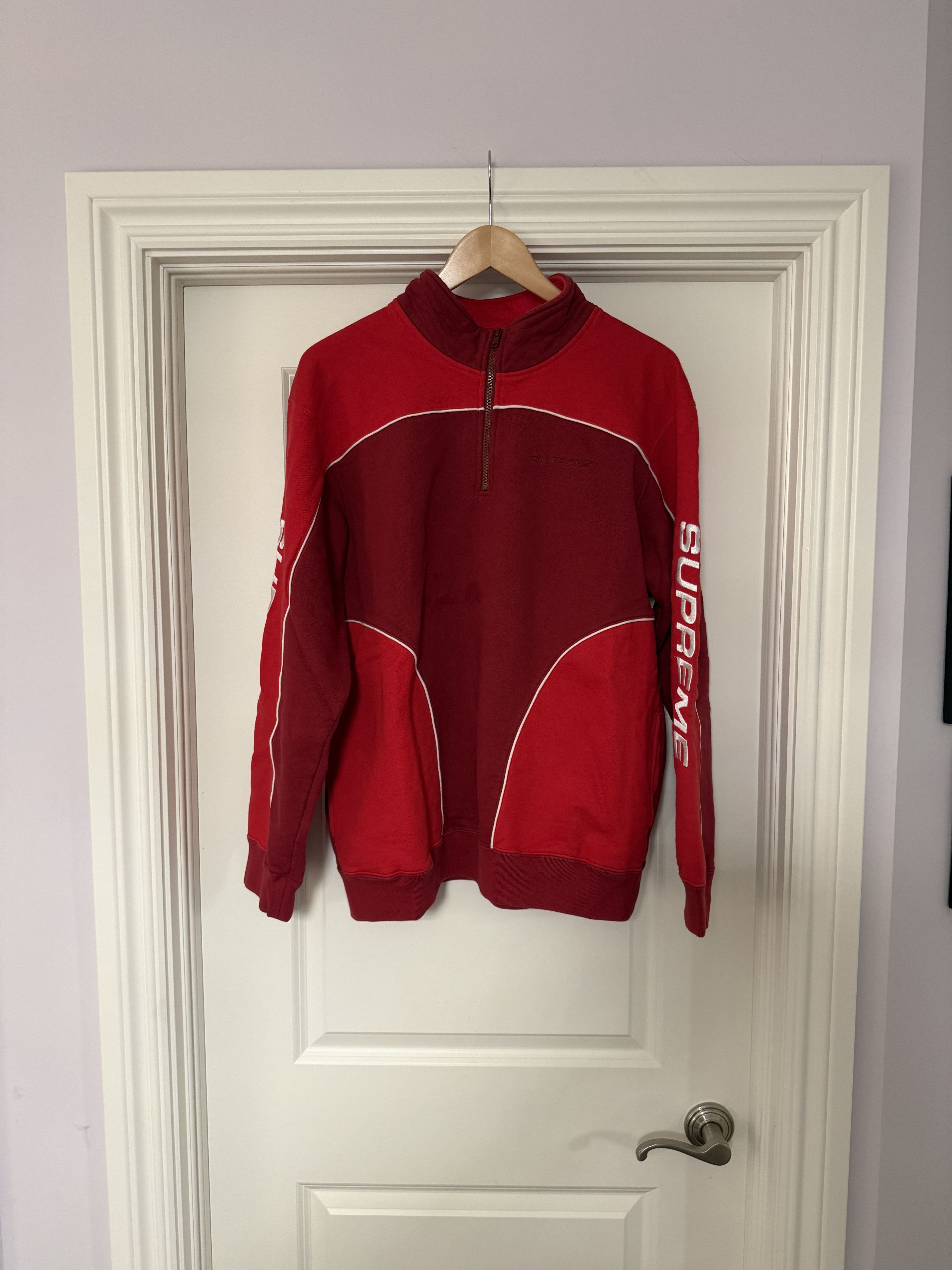 Supreme Speedway Half Zip Swaetshirt