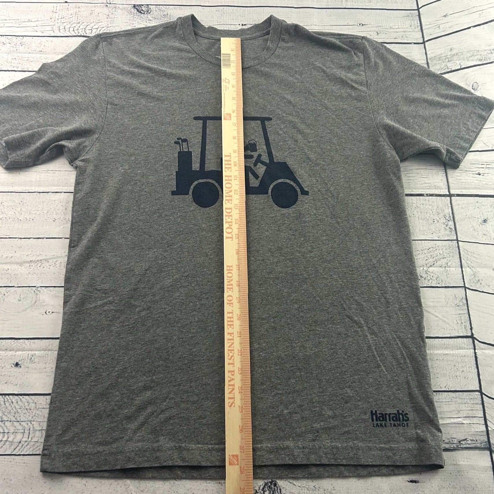 TravisMathew Travis Mathew Lake Tahoe Golf Cart Short Sleeve T Shirt Men's L Gray Size US L / EU 52-54 / 3 - 4 Thumbnail
