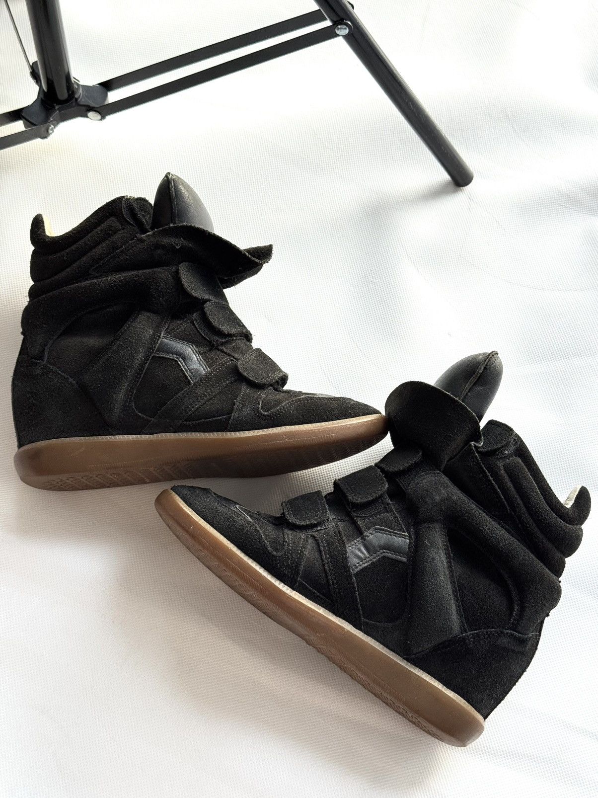 Isabel Marant Isabel Marant Bekett sneakers shoes beige Suede Wedge Size US 10 / IT 40 - 6 Thumbnail