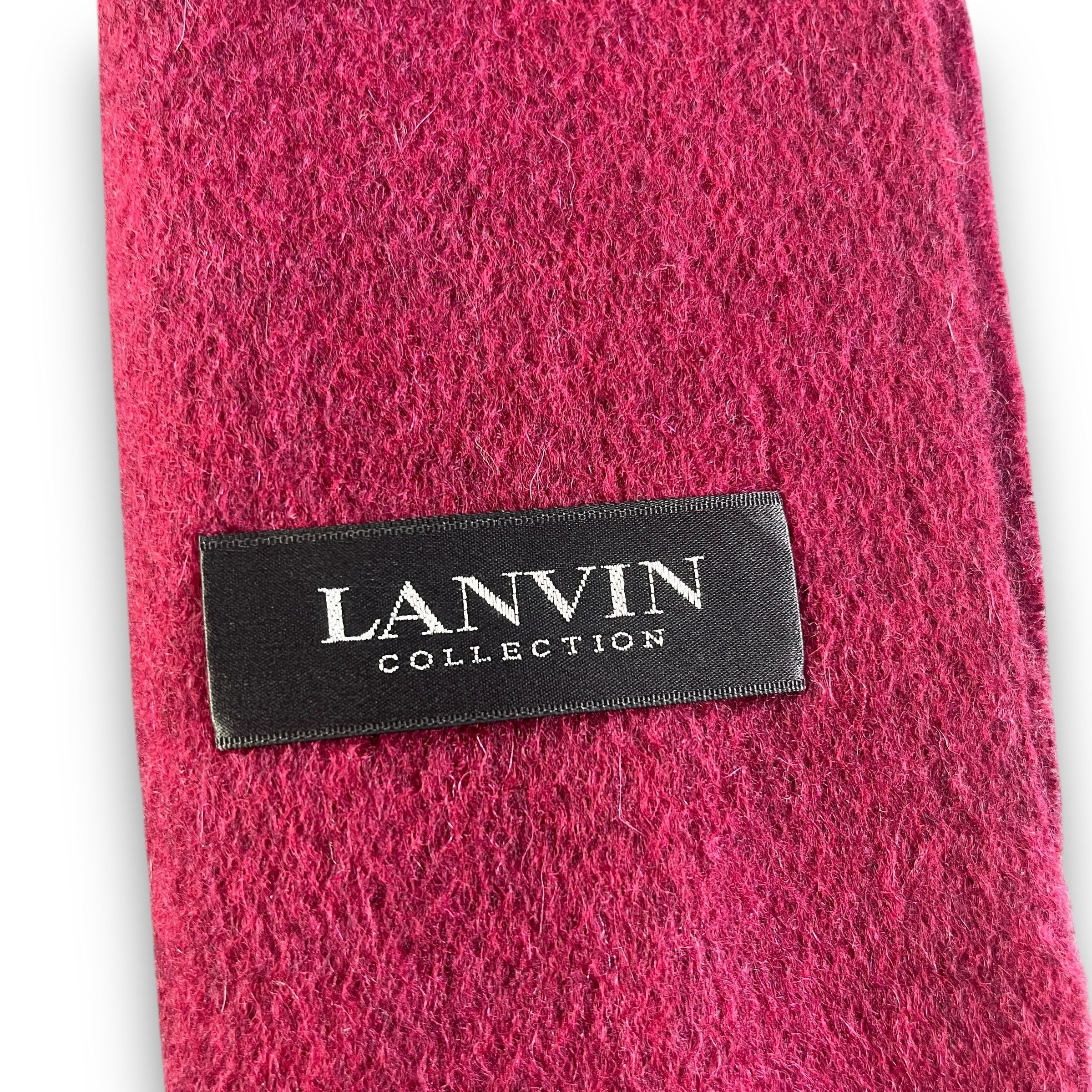 Lanvin Vintage Lanvin Scarf / Muffler / Neckwear T1073 Size ONE SIZE - 5 Thumbnail
