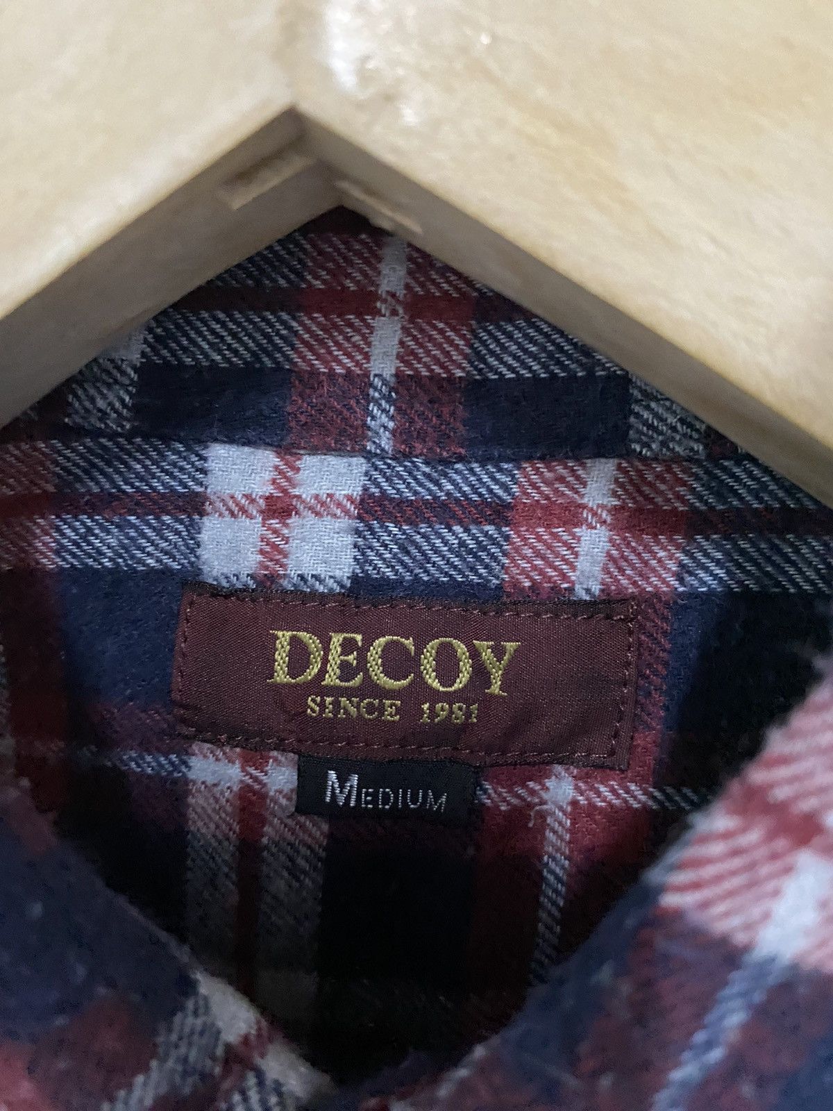 Flannel × Vintage Vintage Decoy Plaid Tartan Flannel Shirt Size US M / EU 48-50 / 2 - 4 Thumbnail