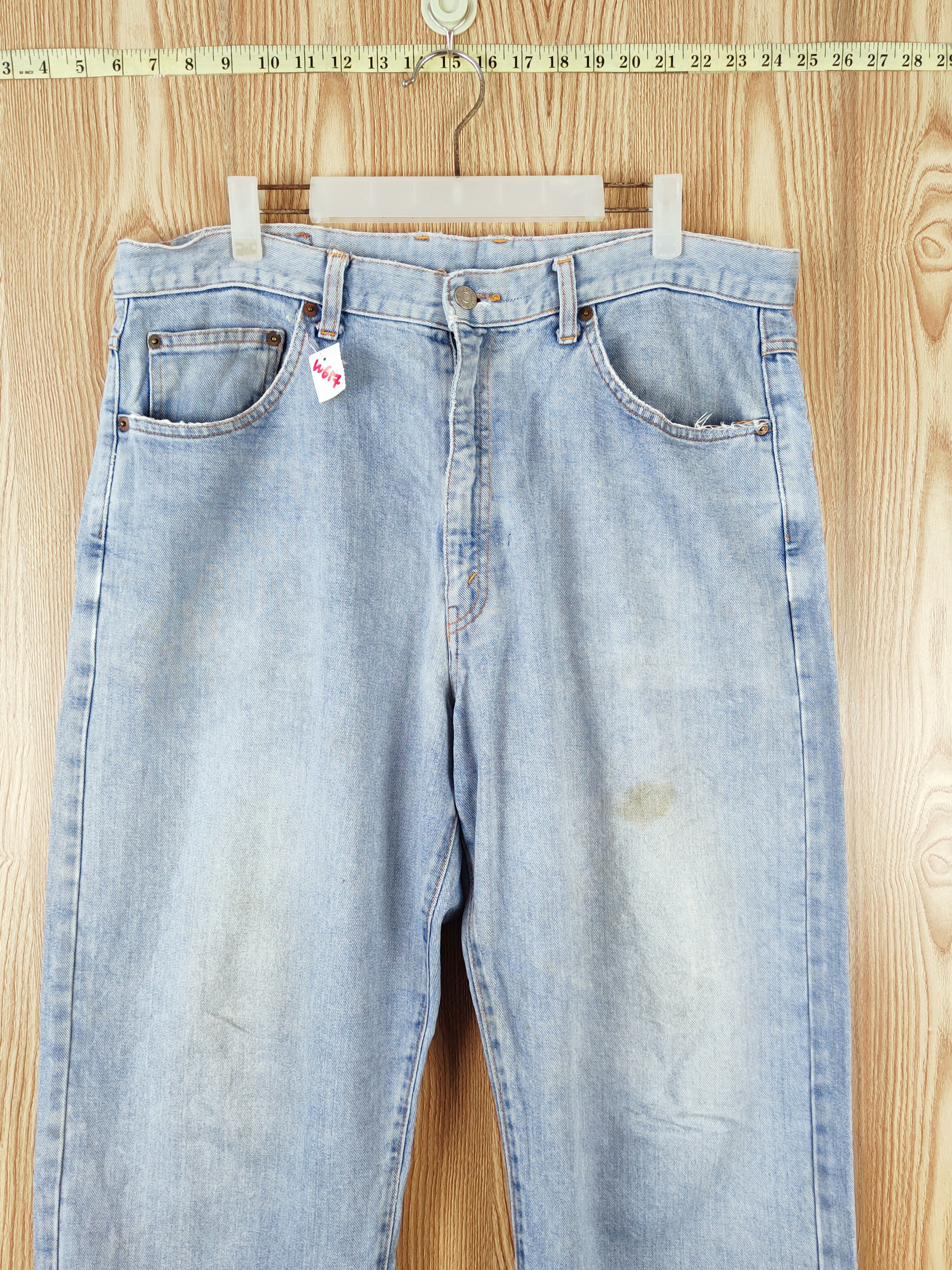 Japanese Brand Bobson Blue Distressed Ripped Jeans #W617 Size US 38 / EU 54 - 2 Thumbnail