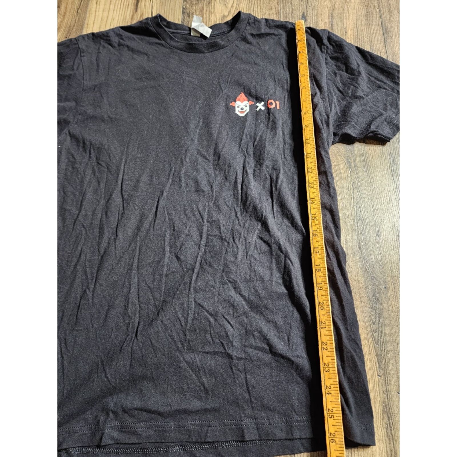 Next Level Next Level T-Shirt Adult L Scream-A-Geddon Clown Pixel Halloween Black Short Sleeve Crew Neck Horror Mens Size US L / EU 52-54 / 3 - 3 Thumbnail
