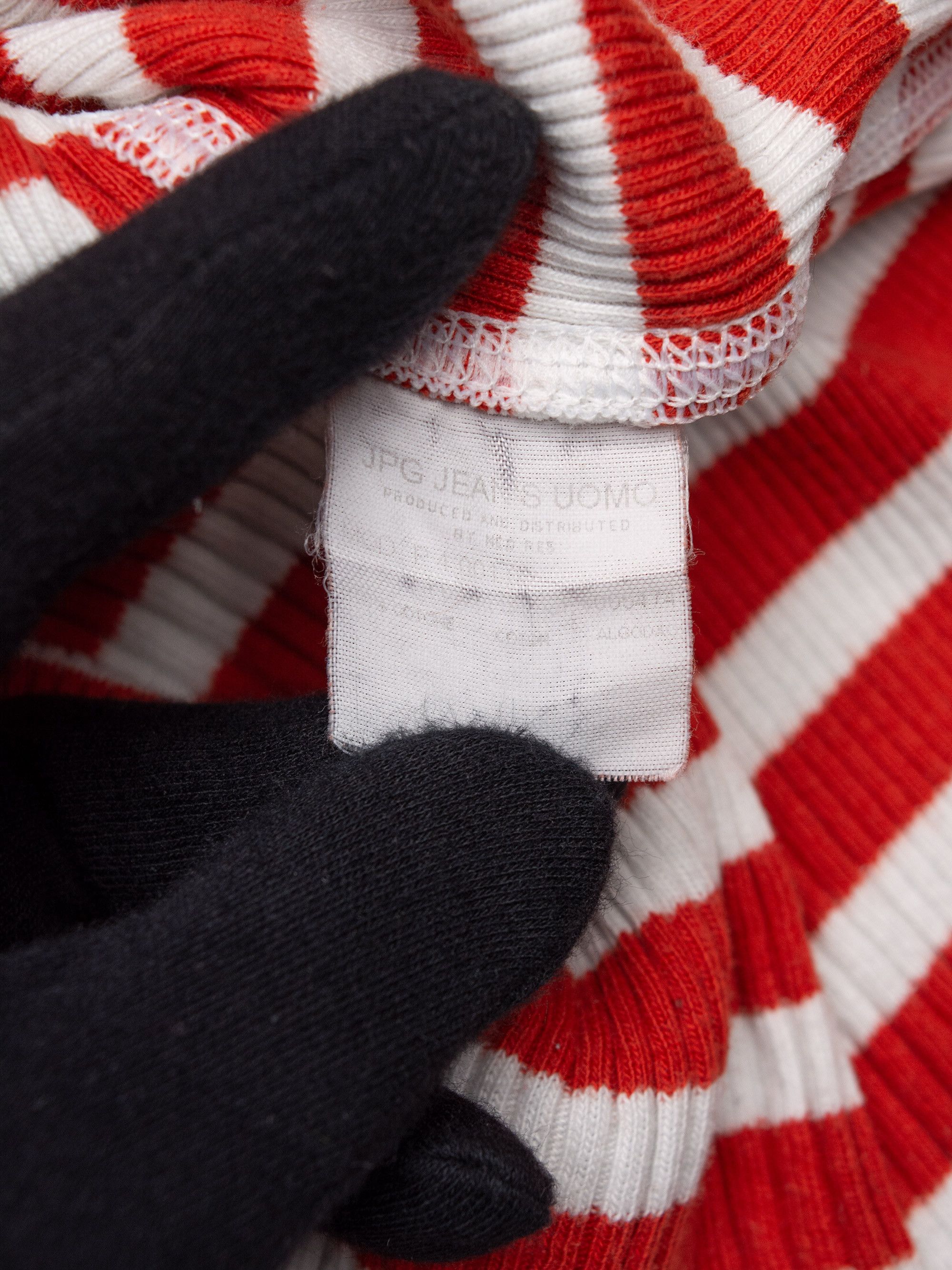 Jean Paul Gaultier vintage JPG.Jean's men's striped long sleeve - size S Size US S / EU 44-46 / 1 - 7 Thumbnail