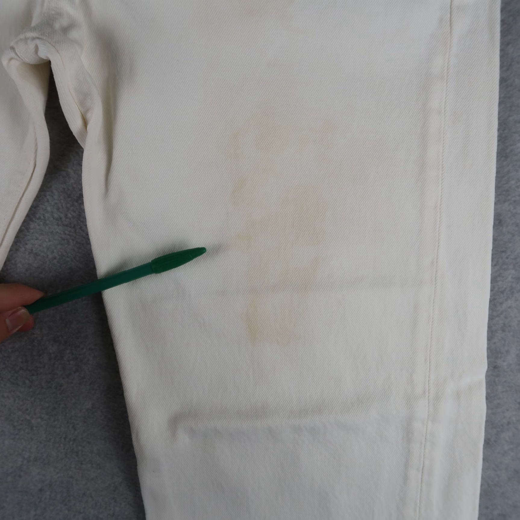 Levi's VINTAGE Levi's 501 Jeans 36x30 White Mens USA 90s 5-Pocket Denim Straight Size US 36 / EU 52 - 6 Thumbnail