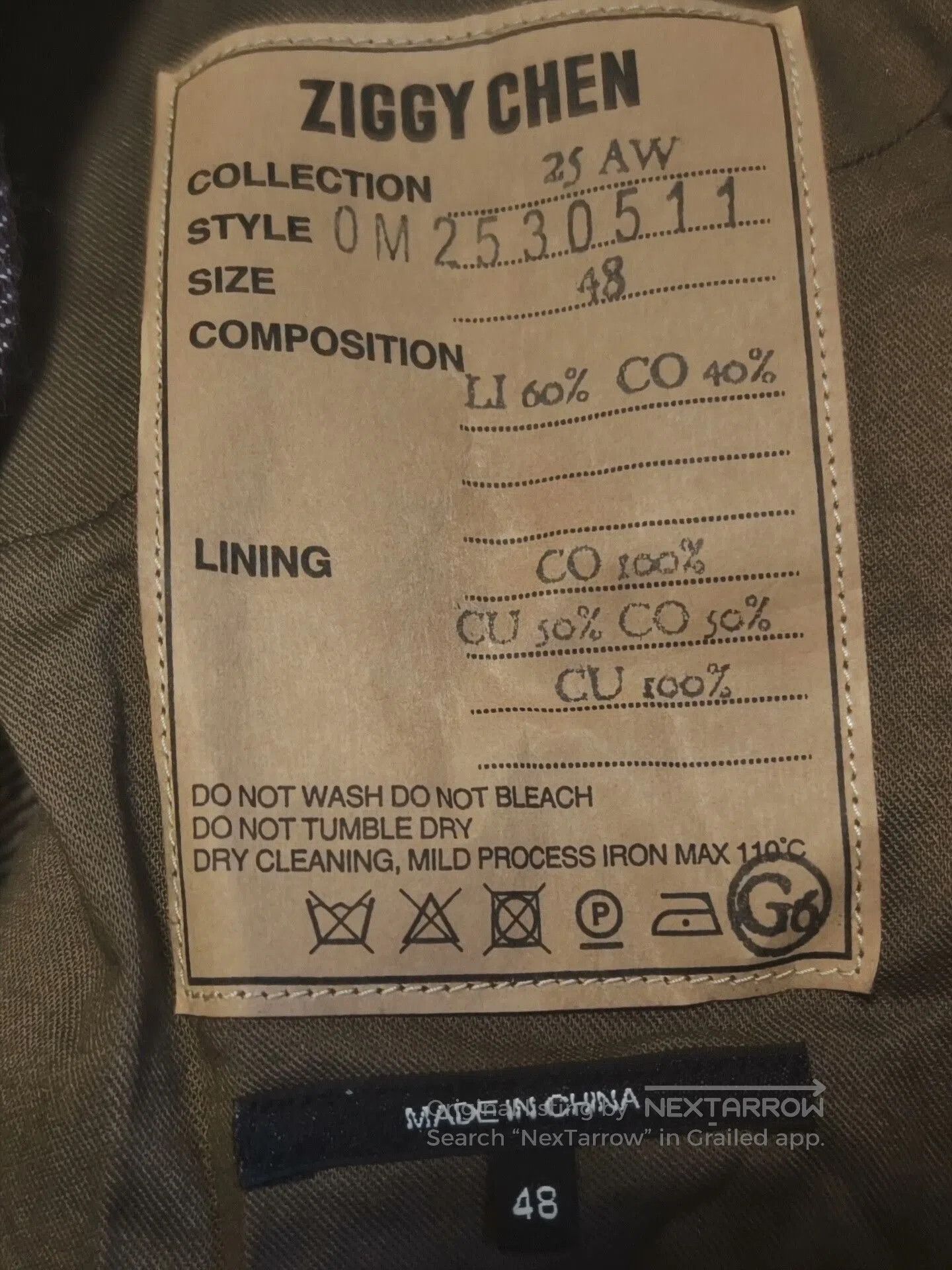 Ziggy Chen ziggy chen curved blade pants size 48. Size US 38 / EU 54 - 6 Thumbnail