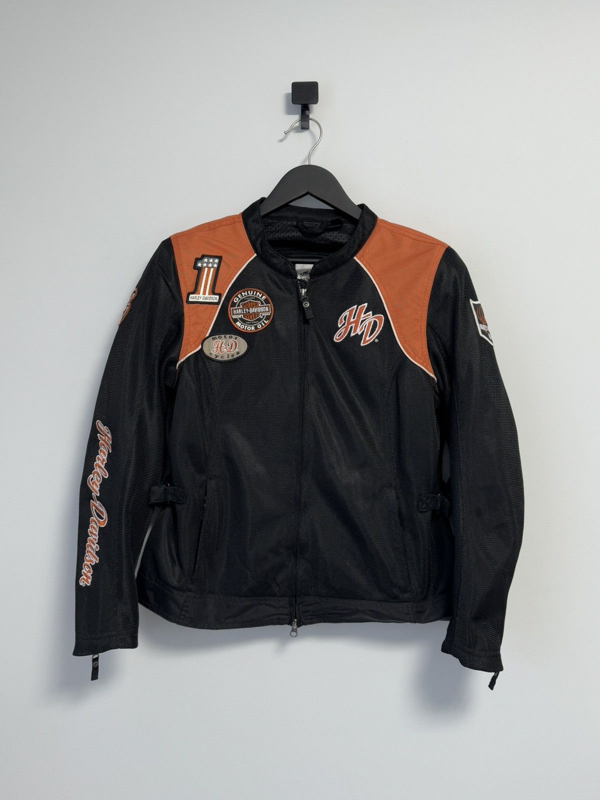 Vintage Harley Davidson Vintage Motorcycle Jacket Size L / US 10 / IT 46 - 1 Thumbnail