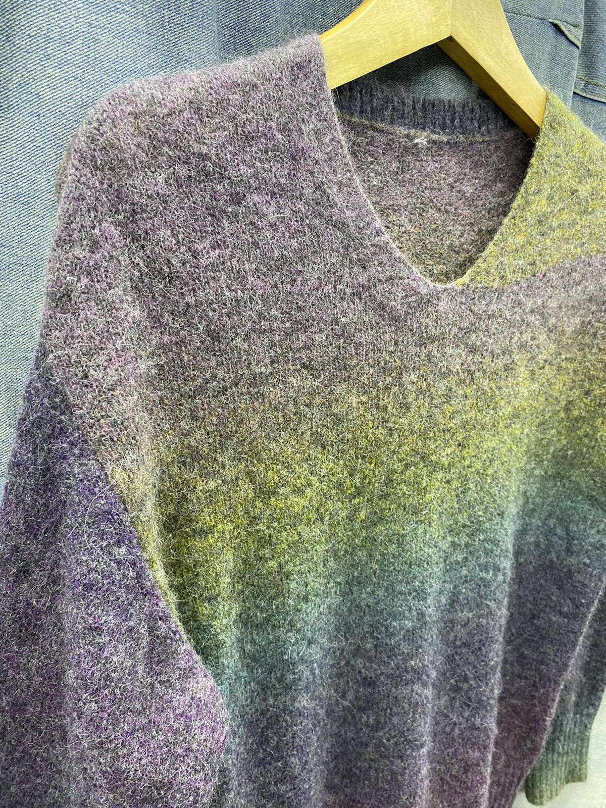 Hysteric Glamour × If Six Was Nine × Japanese Brand mohair knitwear rainbow daniel hechter like acne studios Size US M / EU 48-50 / 2 - 4 Thumbnail