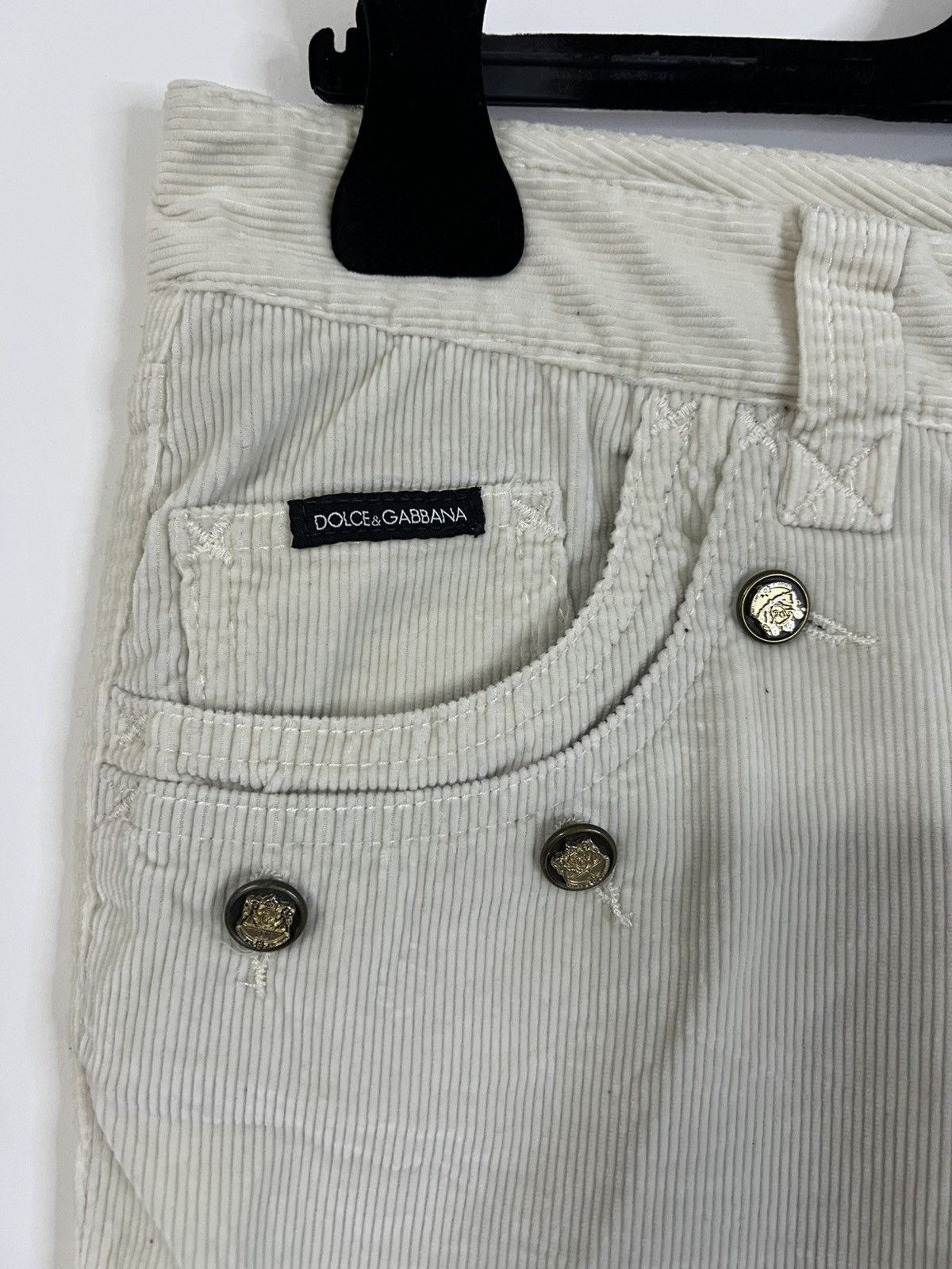 Dolce & Gabbana Dolce & Gabbana M jeans pants white Size 32" / US 10 / IT 46 - 3 Thumbnail