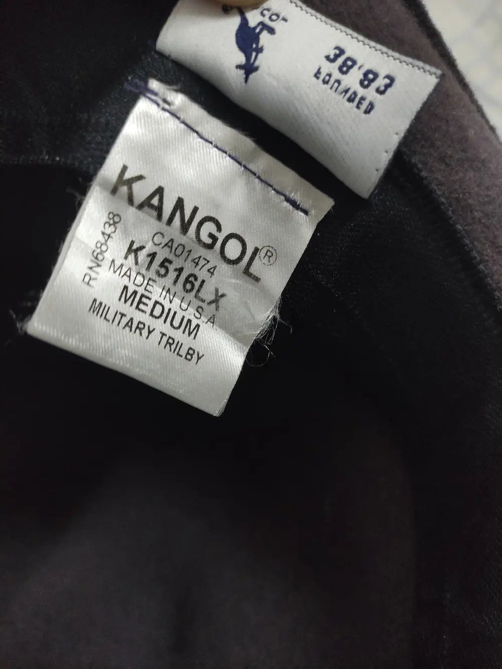 Kangol × Vintage KANGOL MILITARY TRILBY MADE IN THE USA FEDORA WOOL HAT Size ONE SIZE - 12 Thumbnail