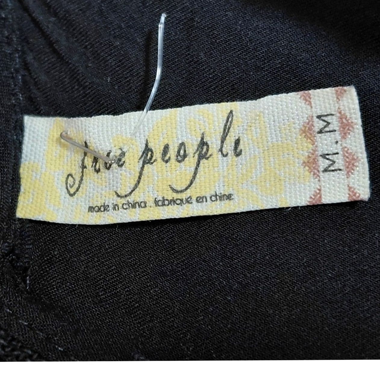 Free People Free People Black Sleeveless Dress Solid Woven Knee Length Women Size M Size M / US 6-8 / IT 42-44 - 4 Thumbnail