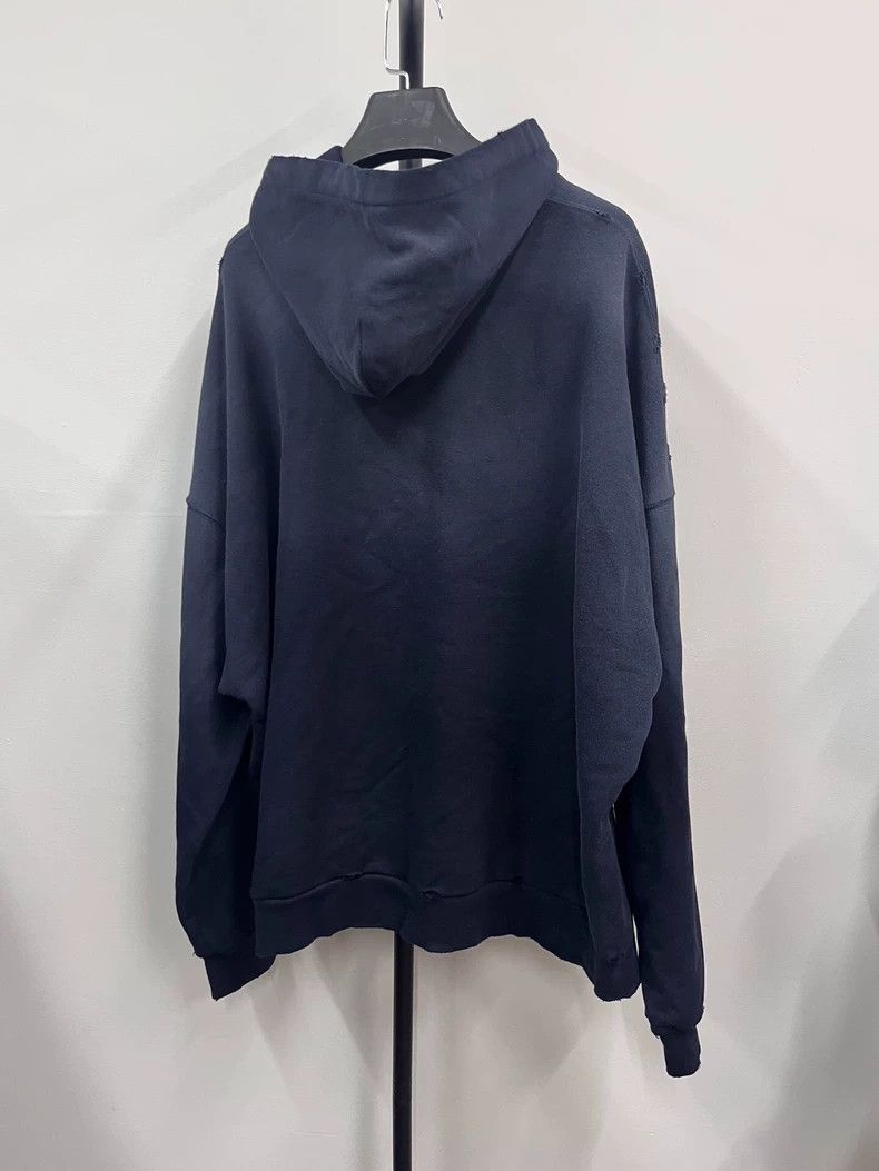 Balenciaga Balenciaga size 2 Letter Logo Hooded Pullover Drop Shoulder Size US S / EU 44-46 / 1 - 2 Thumbnail