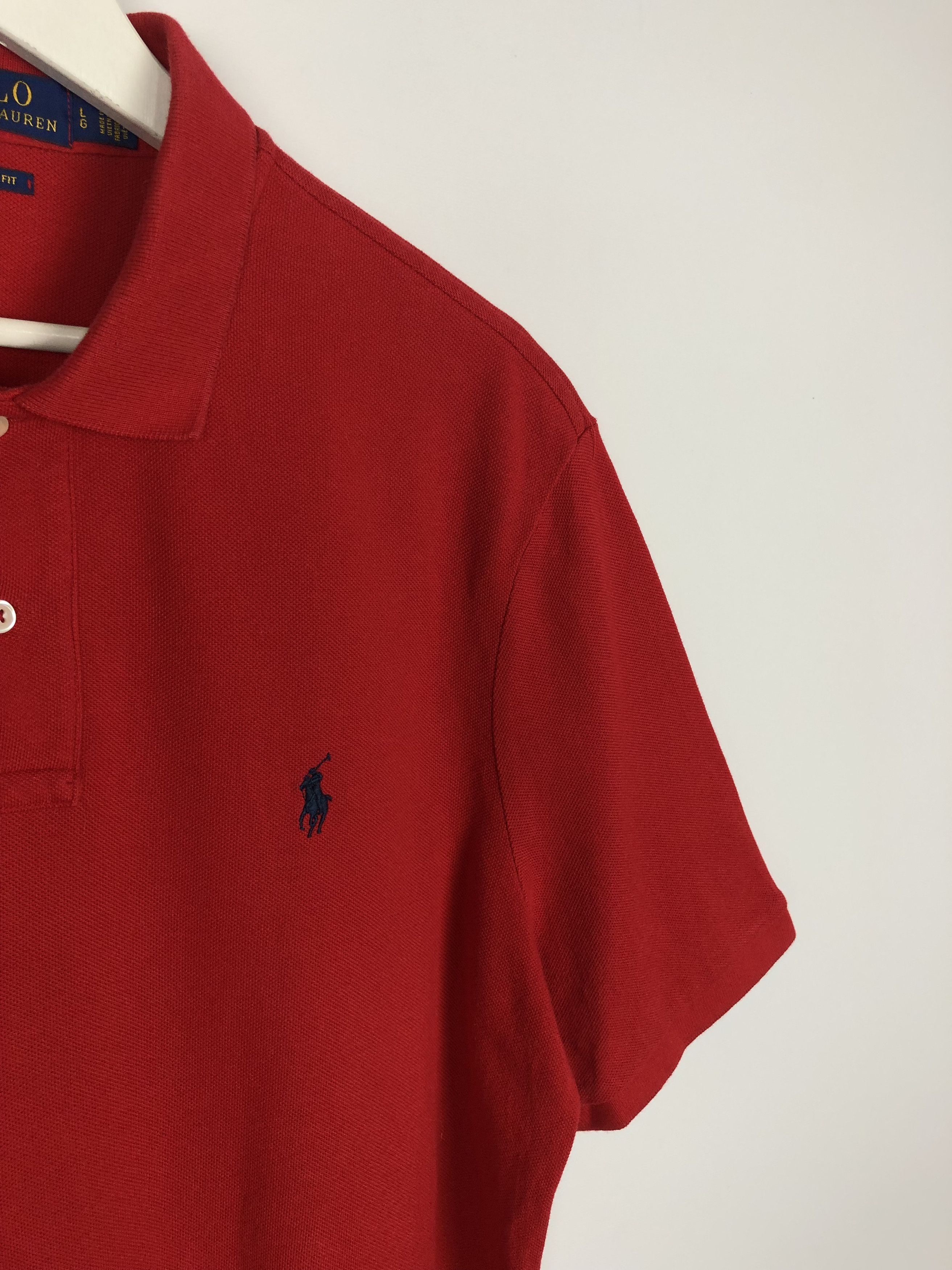 Polo Ralph Lauren Polo Ralph Lauren T-Shirt Polo Small Logo Red size L Size US L / EU 52-54 / 3 - 4 Thumbnail