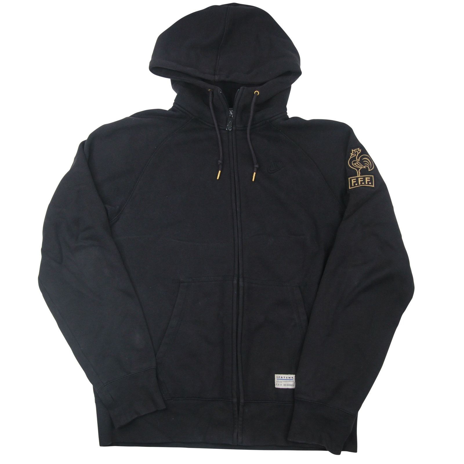 Nike × Vintage Vintage Nike F.F.F France Football Federation Hoodie Size US L / EU 52-54 / 3 - 1 Thumbnail