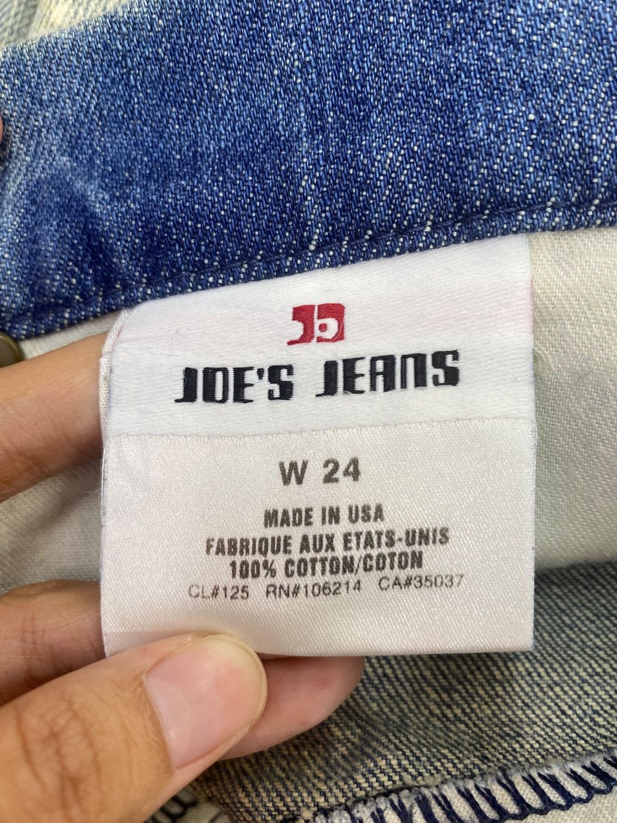 Japanese Brand Japanese Brand Faded Wash Style Flare Jeans Size US 27 - 10 Thumbnail