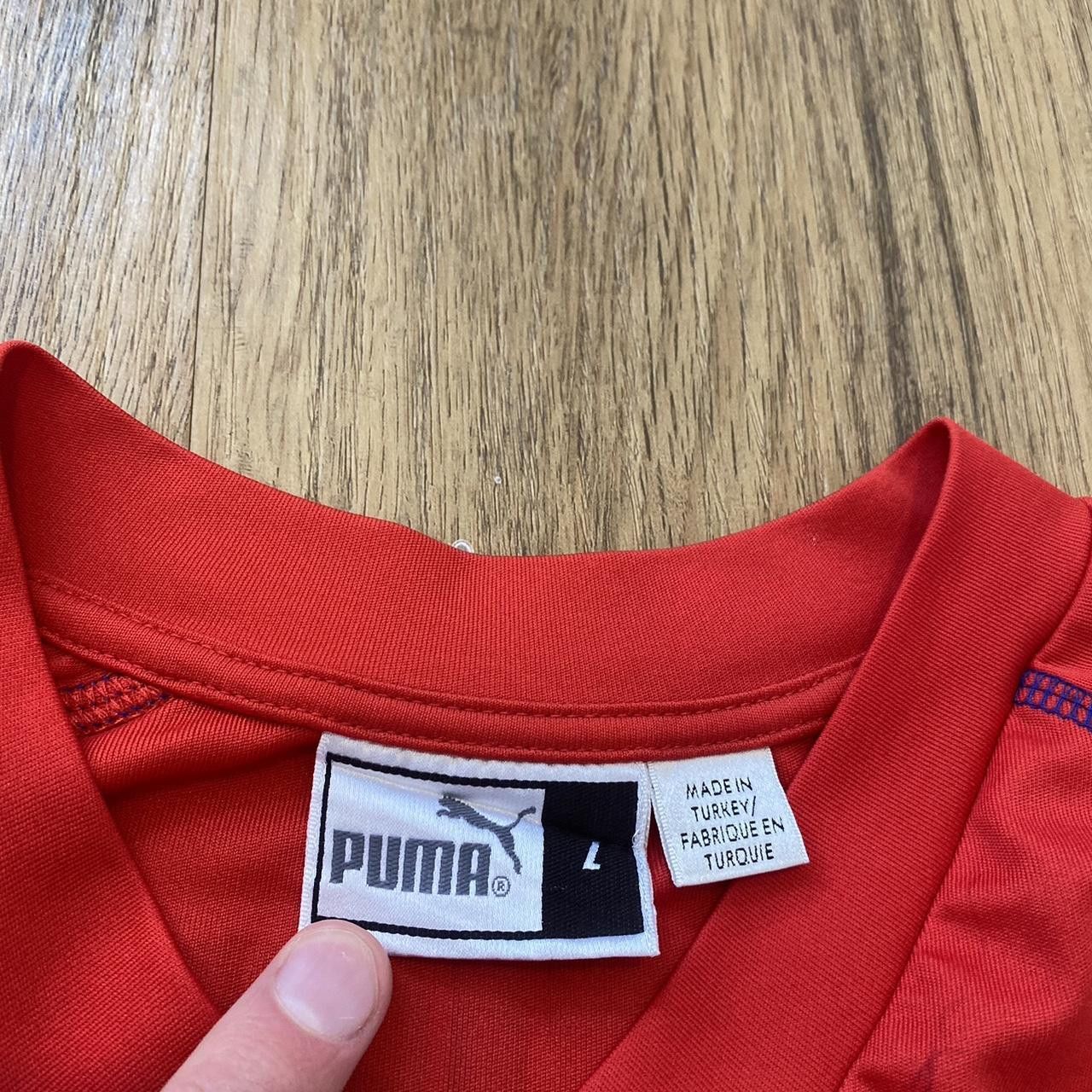 Puma 2002-03 Rosicky Cech Republic Football Shirt Puma Home Size US L / EU 52-54 / 3 - 5 Thumbnail