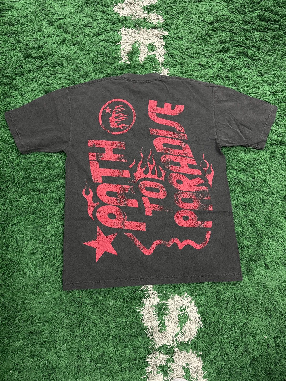 HELLSTAR Hellstar jesus grey Tee Size US L / EU 52-54 / 3 - 2 Thumbnail