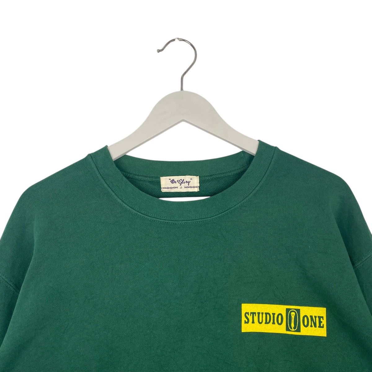 Other Vintage StudioOne Sweatshirt Green Pullover Jumper Size L Size US L / EU 52-54 / 3 - 4 Thumbnail