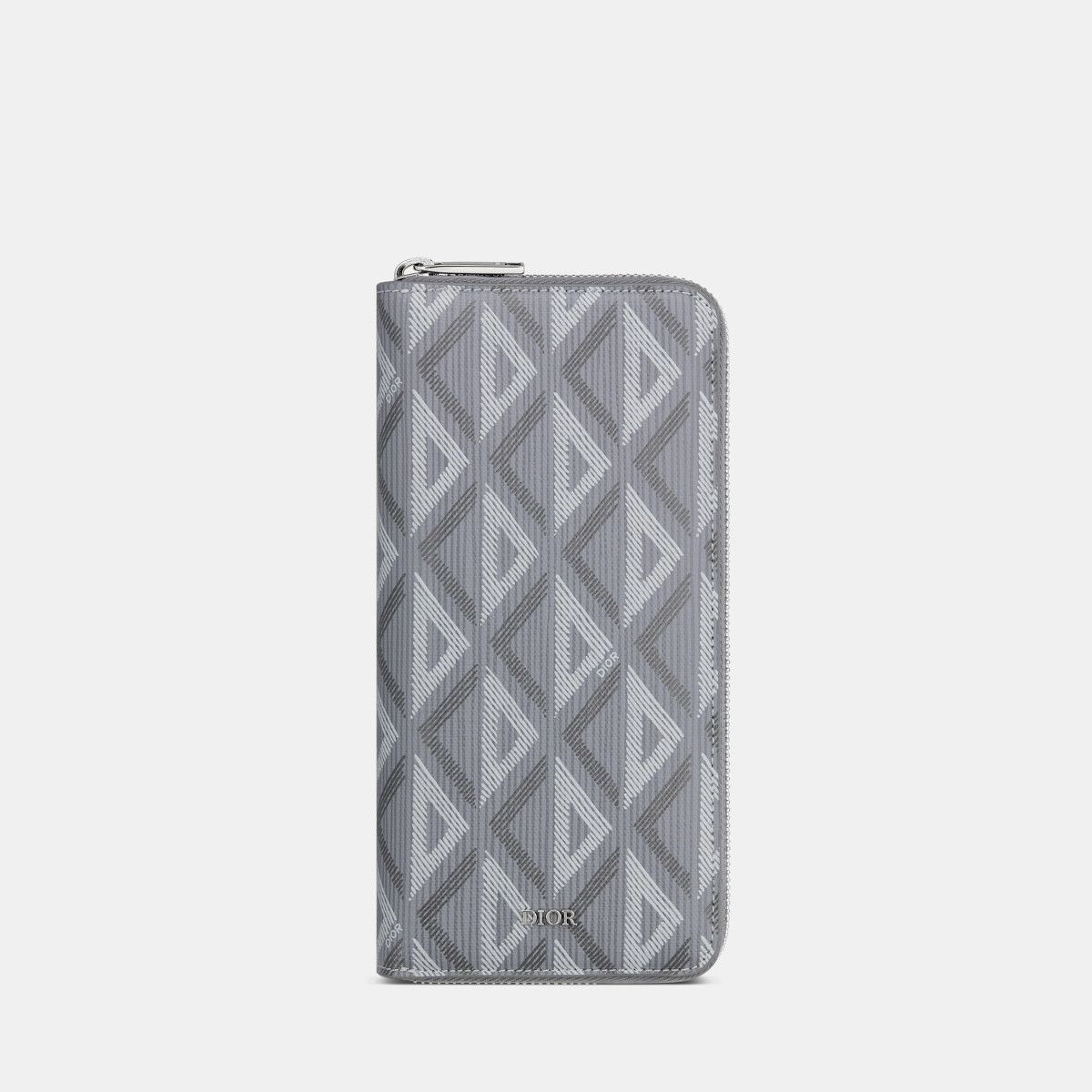 Dior o1bcso1str0226 Size :OS/Vertical Long Zipped Wallet in Grey Size ONE SIZE - 1 Thumbnail