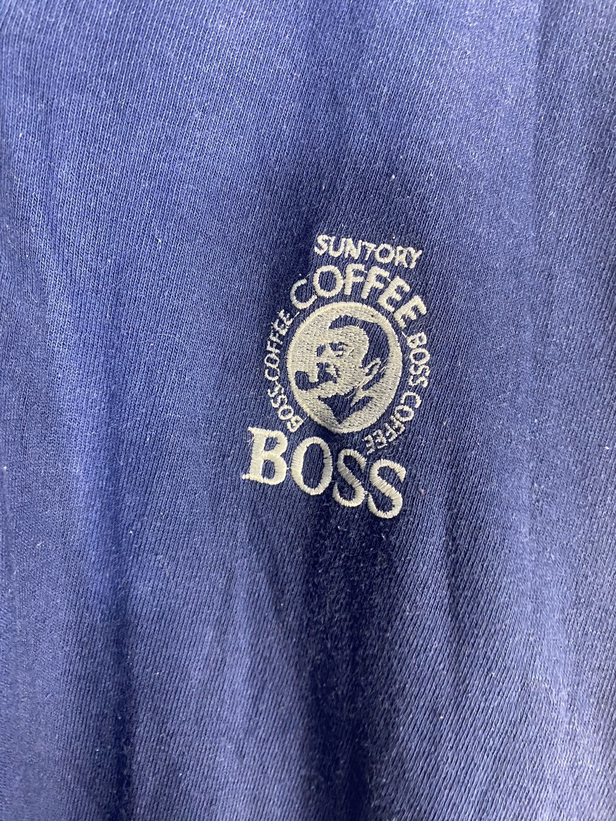 Japanese Brand Suntory coffee boss small logo long sleeve polo shirt Size US M / EU 48-50 / 2 - 3 Thumbnail