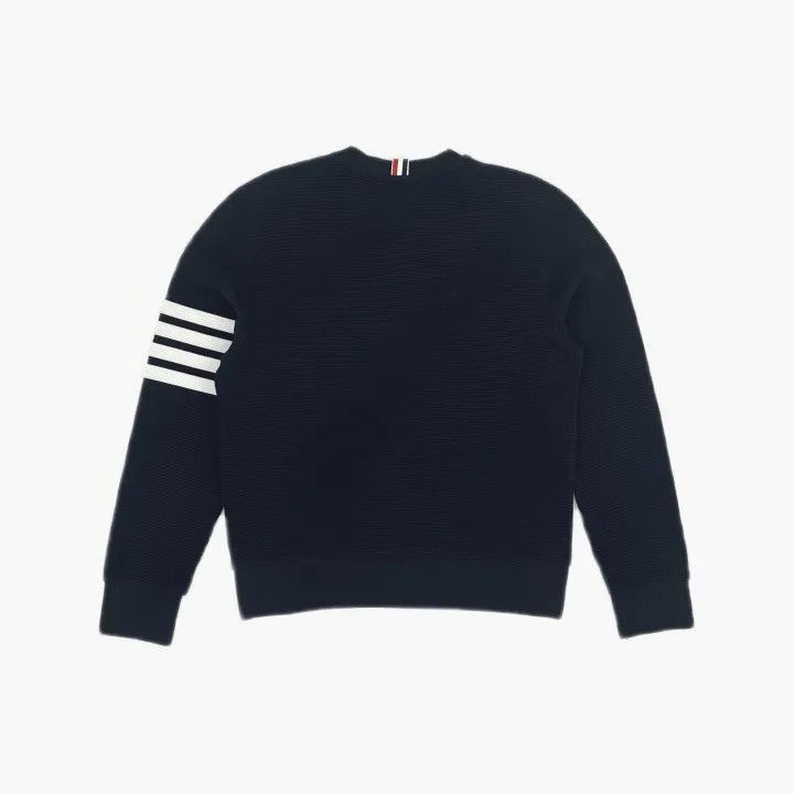 Thom Browne Thom Browne Striped Print Crewneck Sweatshirt -2507 Size US M / EU 48-50 / 2 - 1 Thumbnail