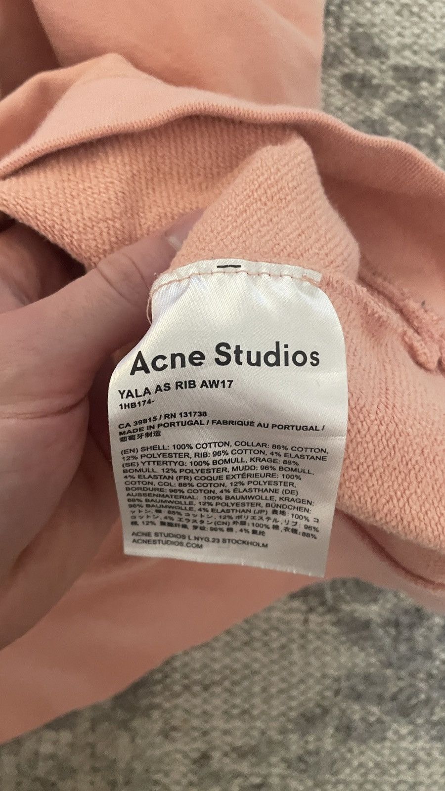 Acne Studios Acne Studios Oversized Hoodie Size S / US 4 / IT 40 - 4 Thumbnail