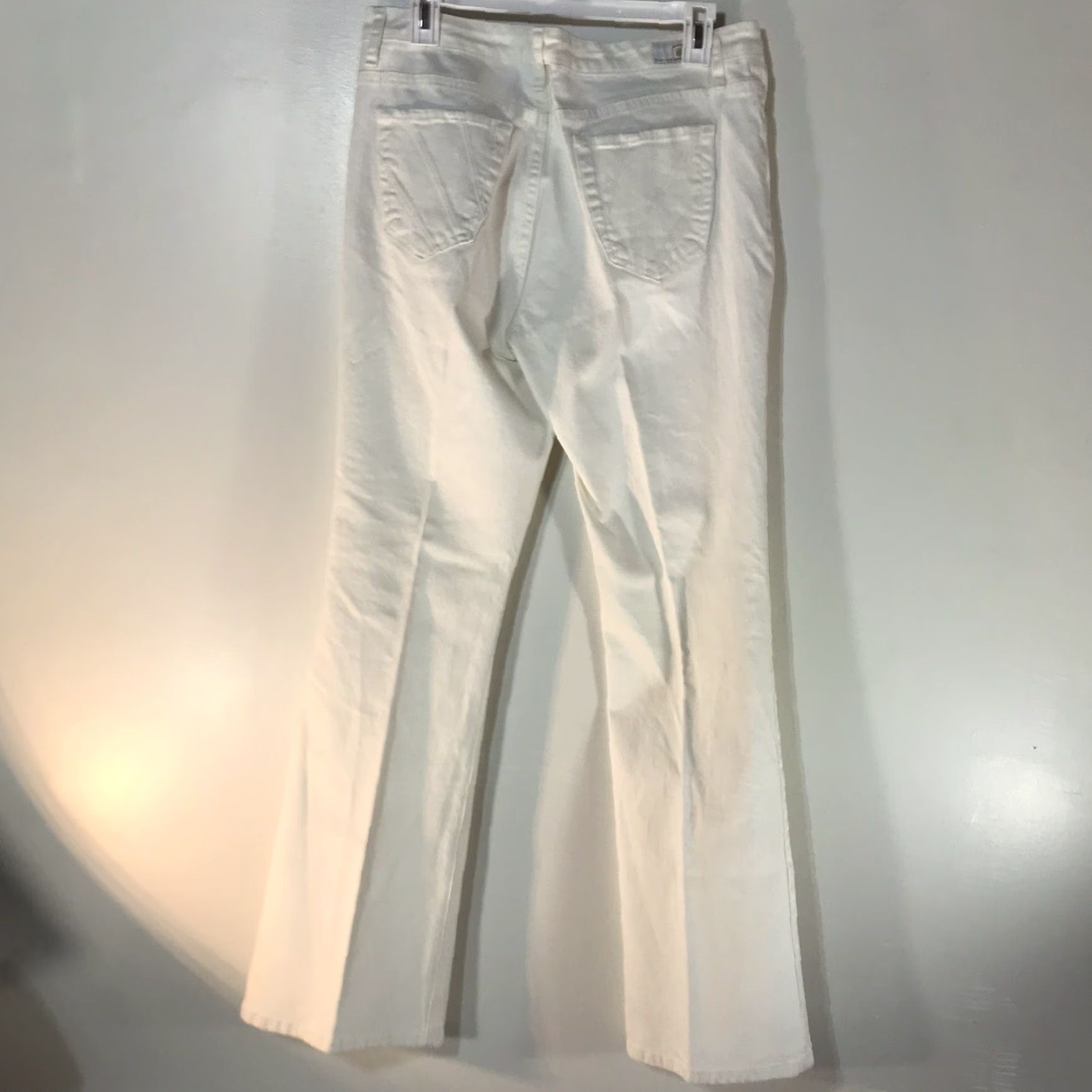 Vintage BandolinoBlu White Wash Women's Mid-Rise Bootcut Denim Jeans Size 10 Size 32" / US 10 / IT 46 - 2 Thumbnail