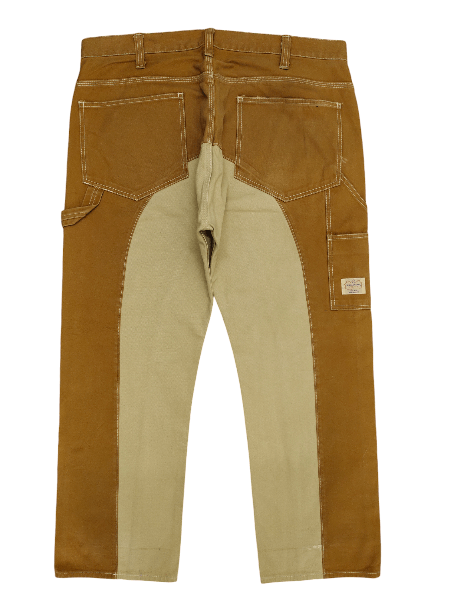 KOJIMA GENES Kojima Genes Japan Two Colour Duck Cotton Carpenter Jeans Size US 38 / EU 54 - 11 Thumbnail