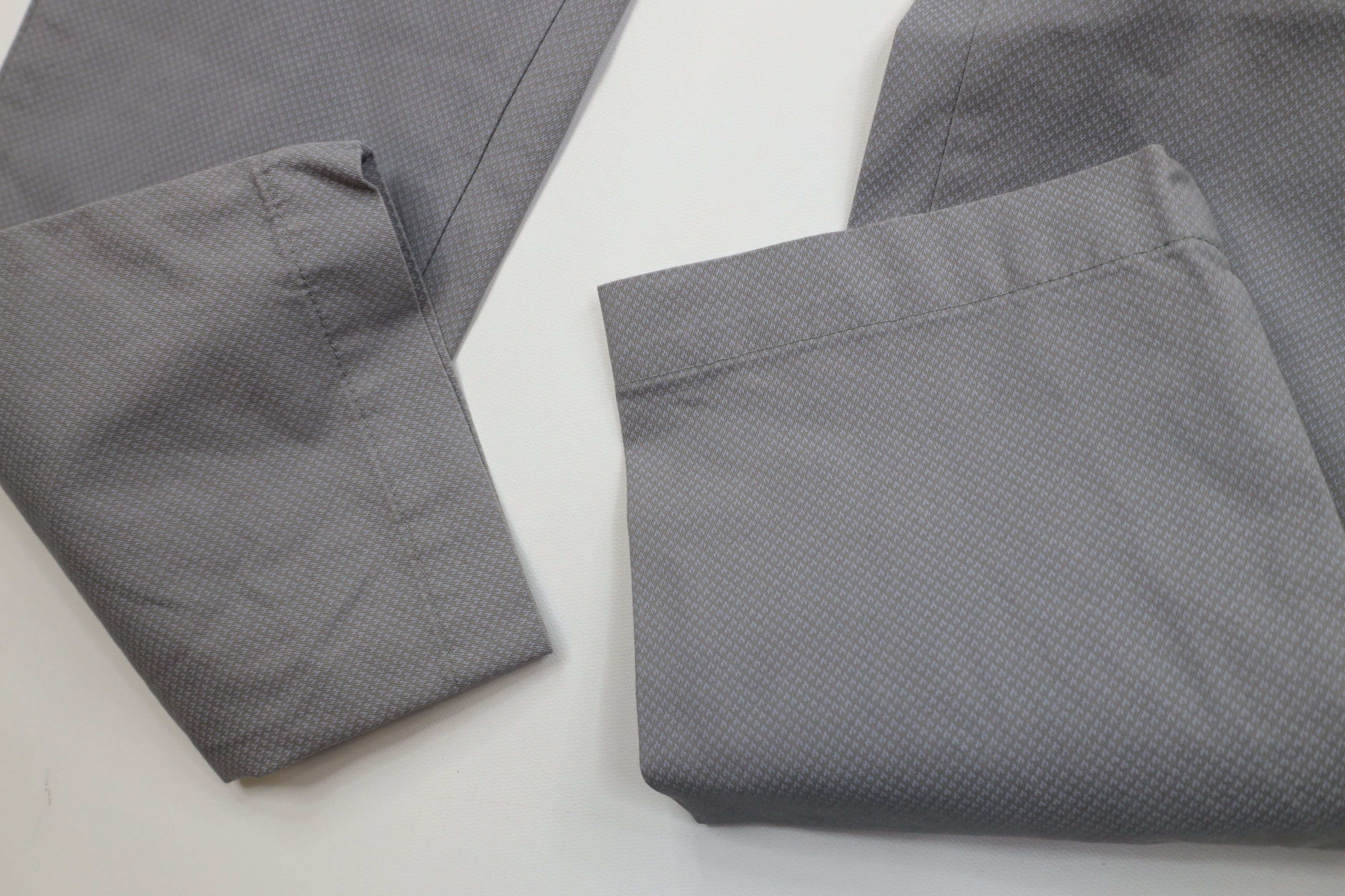 Banana Republic New Banana Republic Aiden Stretch Chino Pants Gray Geometric Size US 32 / EU 48 - 7 Thumbnail