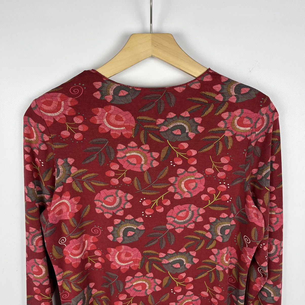 Gudrun Sjoden Designer Gudrun Sjoden ladies floral pattern tunic blouse Size S / US 4 / IT 40 - 9 Thumbnail