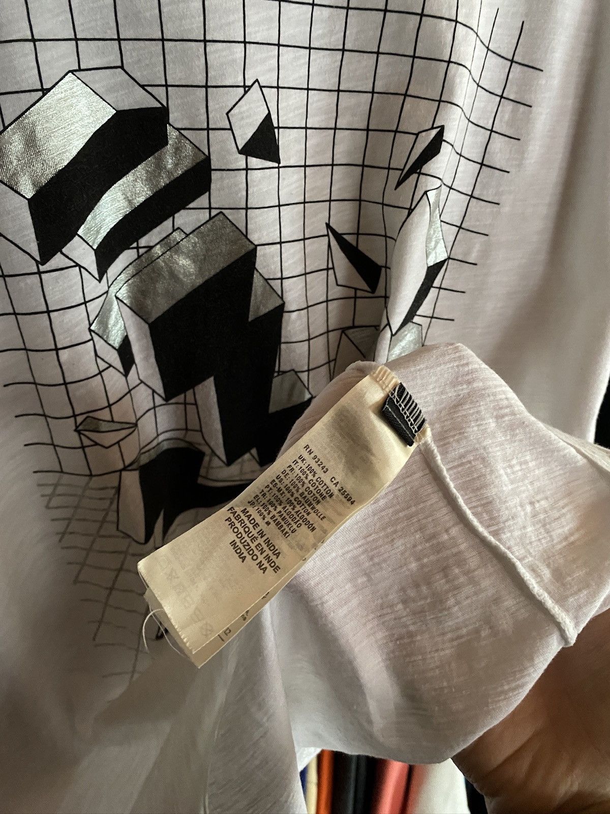 Diesel VINTAGE DIESEL LIGHTNING T-SHIRT Y2k Size US XL / EU 56 / 4 - 4 Thumbnail