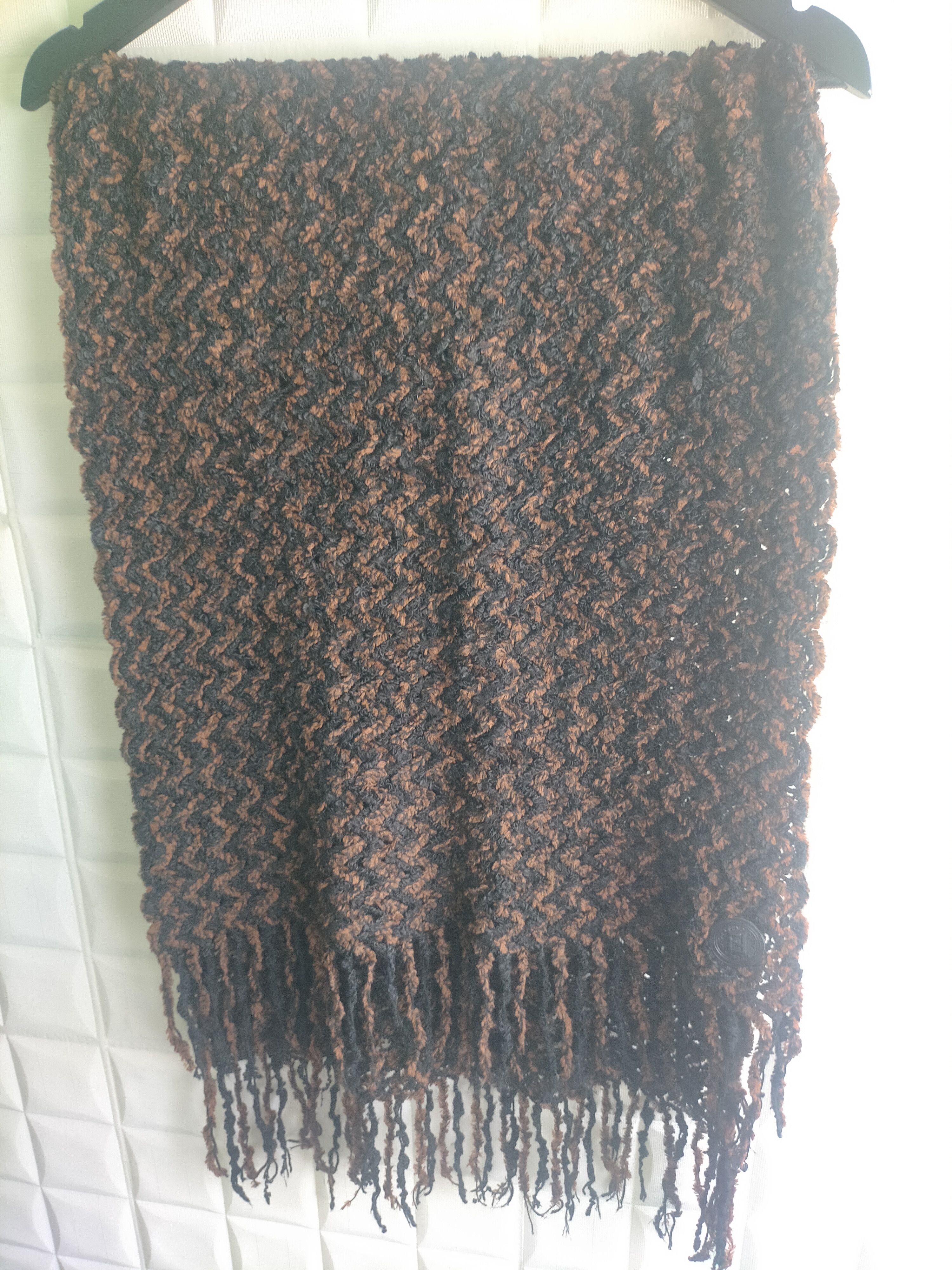 Fendi 🔥 Fendi Foulard Acrylic Muffler Scarf Size ONE SIZE - 3 Thumbnail