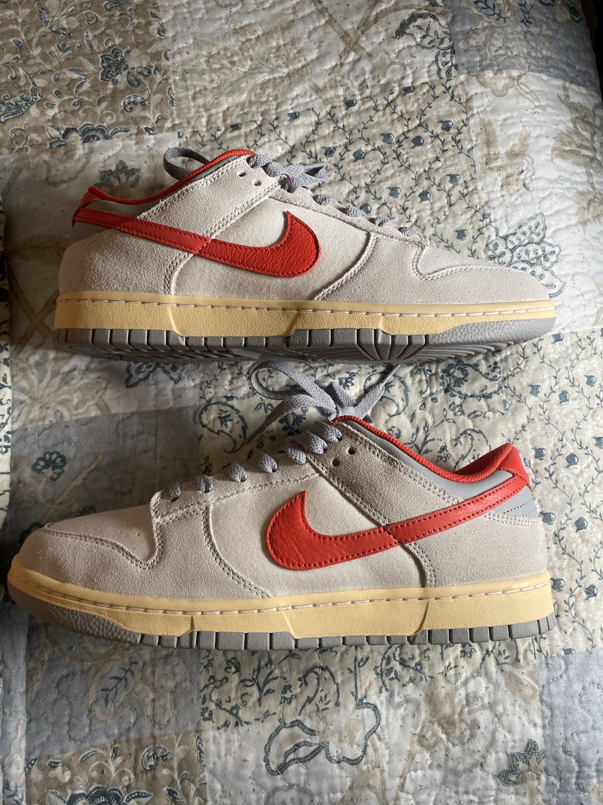image of Nike Dunk Athletic Department Shoes in Red, Men's (Size 10.5)