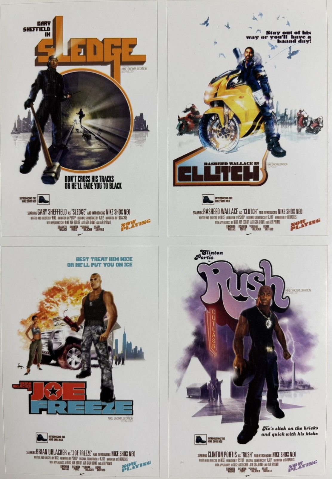 Nike 2004 Nike Shox Neo "Shoxploitation" Promo DVD Catalog Book Size ONE SIZE - 8 Thumbnail