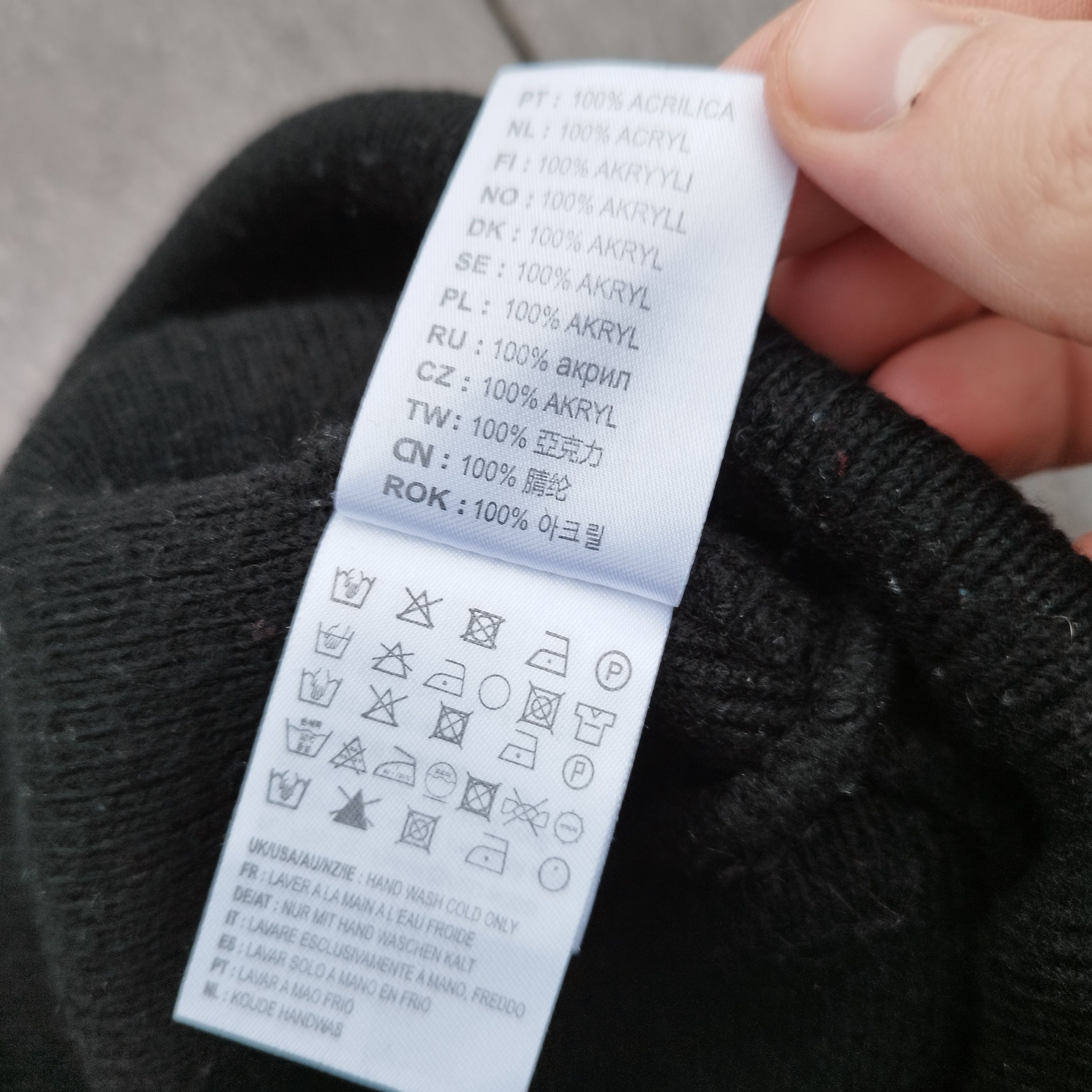 Carhartt Carhartt Beanie Black Short Style Streetwear Essentials Size ONE SIZE - 5 Thumbnail