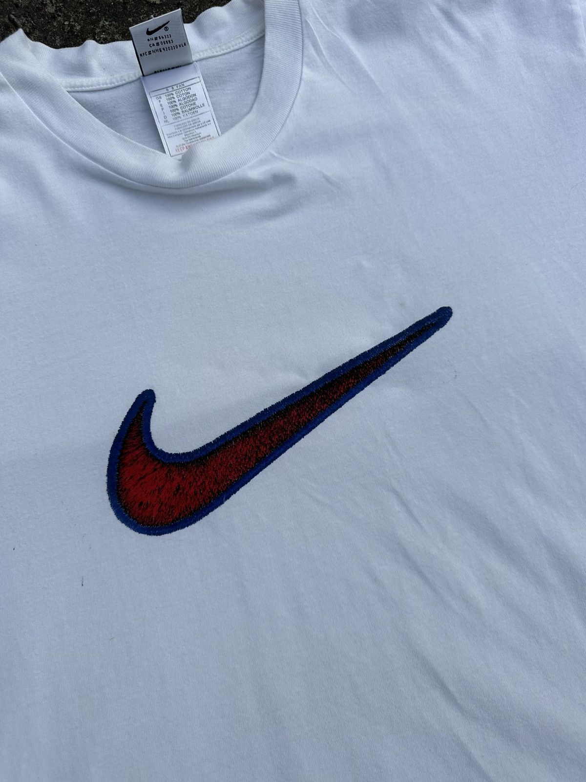 Nike Nike Vintage T-Shirt Big Logo Size US XL / EU 56 / 4 - 8 Thumbnail