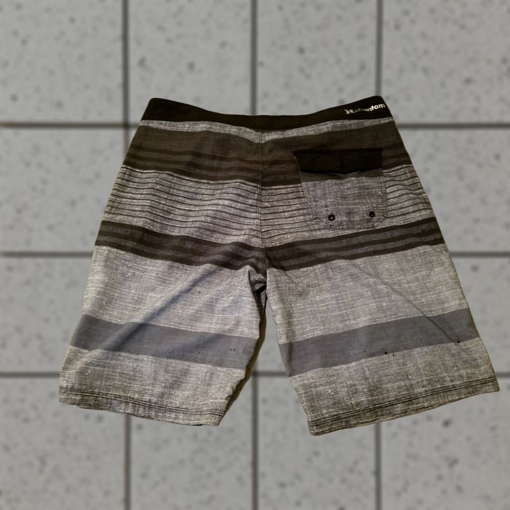 Hurley Hurley Shorts Bermuda Athletic 2XL Black Gray Mens Trunks/Shorts NYXS? Size US 39 - 1 Thumbnail