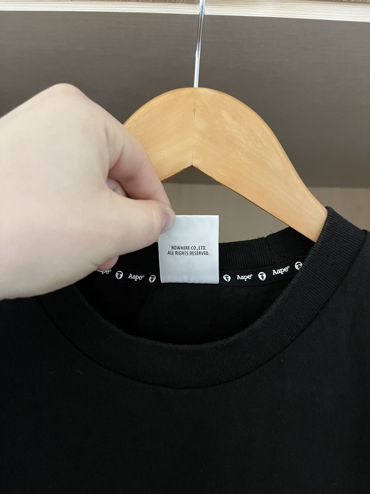 Aape Aape By Bape Tee Hologram Logo Size US M / EU 48-50 / 2 - 8 Thumbnail