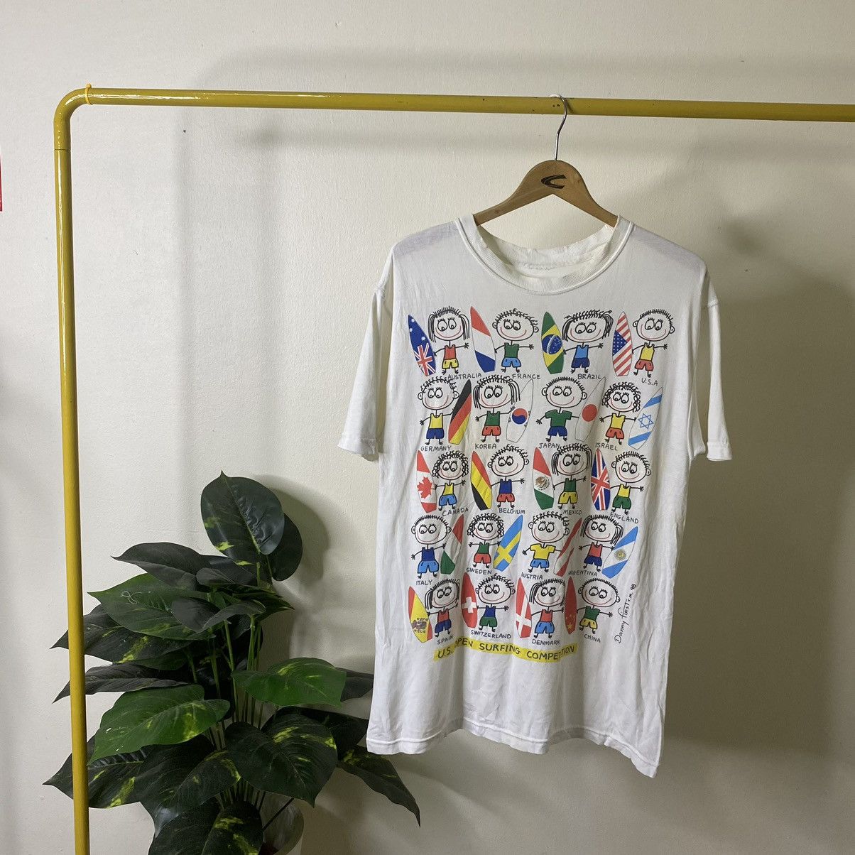 Other Vintage 2000s US Open Surfing Competition x Danny First Tee Size US M / EU 48-50 / 2 - 1 Thumbnail
