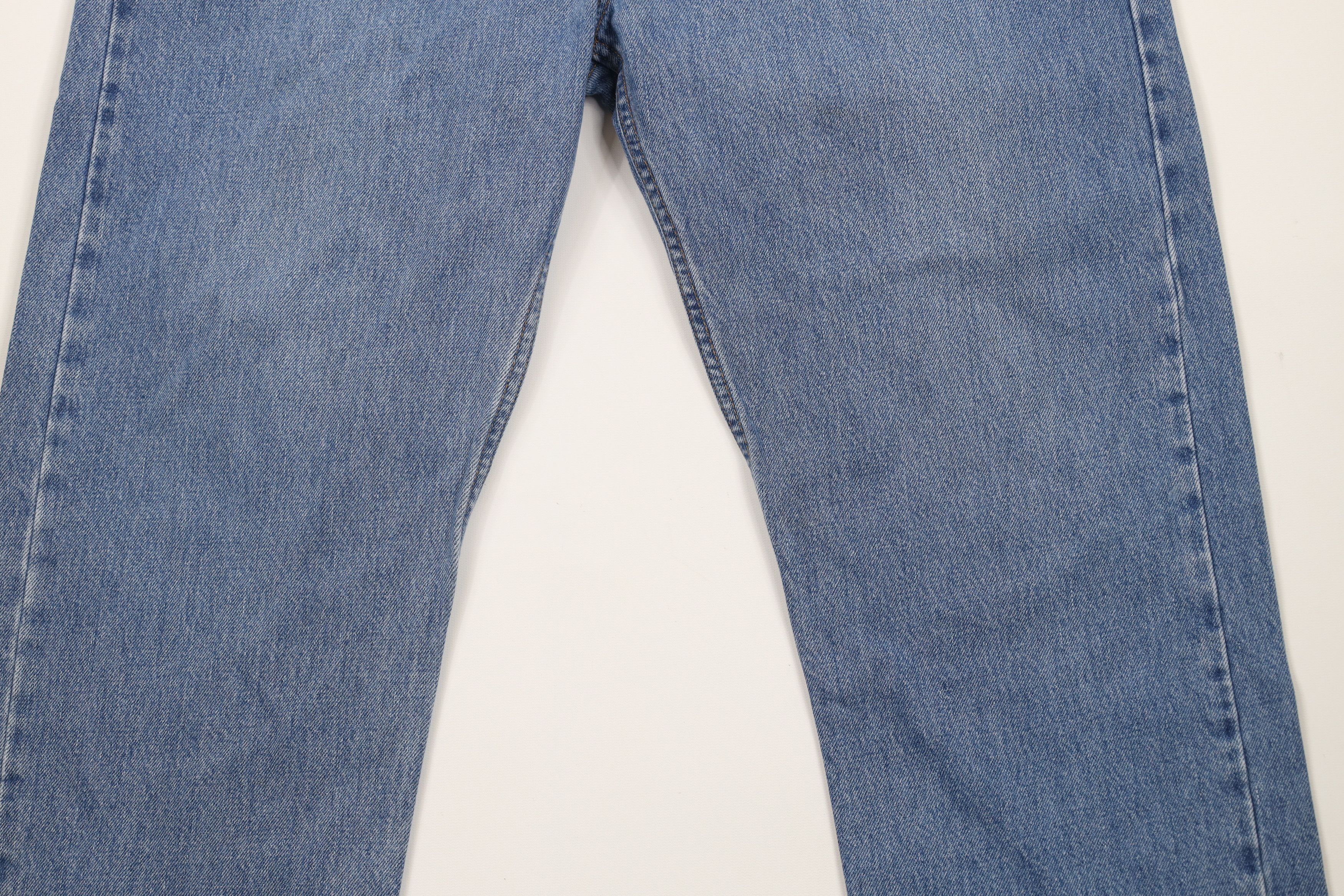 Levi's × Vintage Vintage 90s Levis 505 Regular Fit Denim Jeans Blue USA Size US 36 / EU 52 - 3 Thumbnail