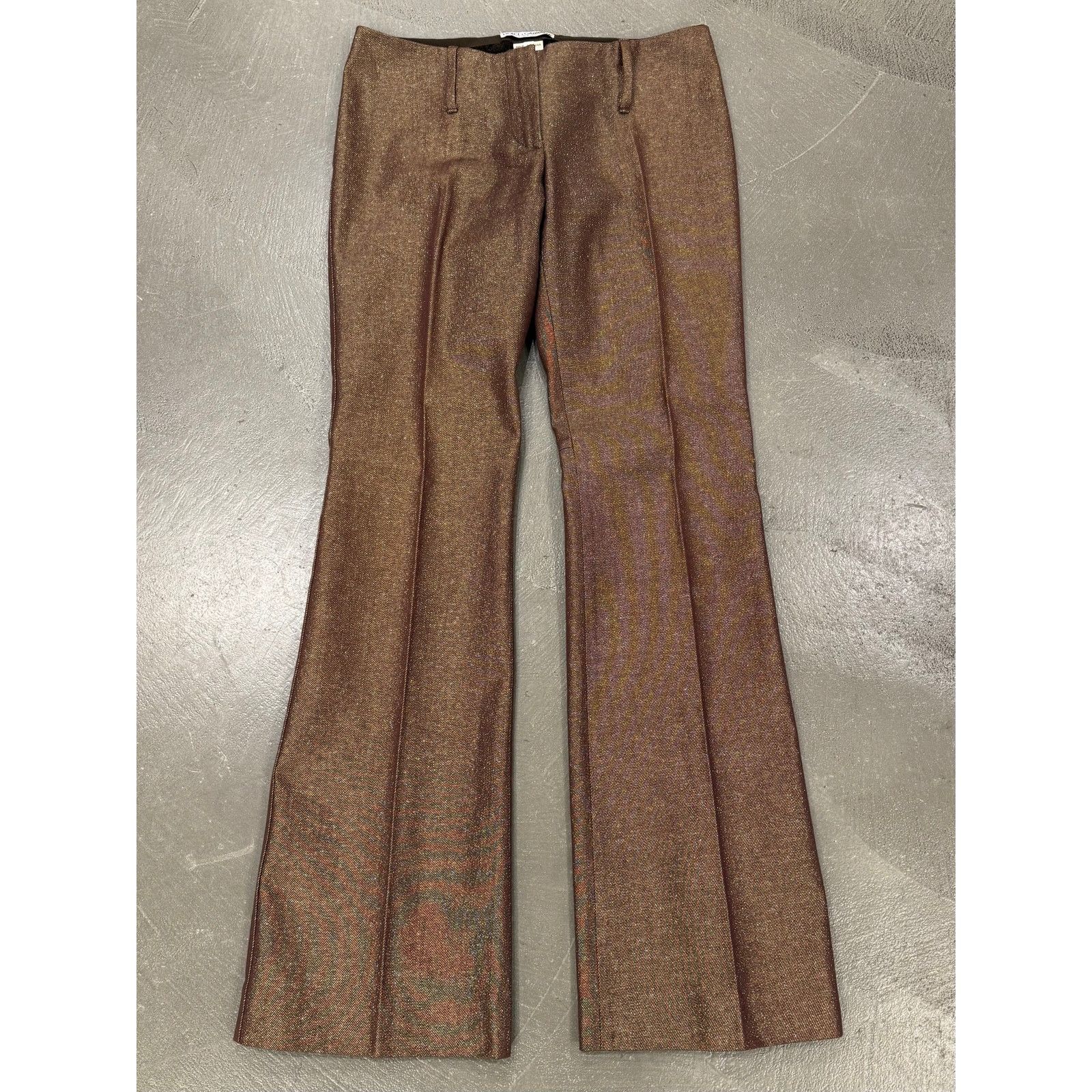 Dolce & Gabbana 2001 Dolce & Gabbana low rise tailored pants Size 28" / US 6 / IT 42 - 1 Thumbnail