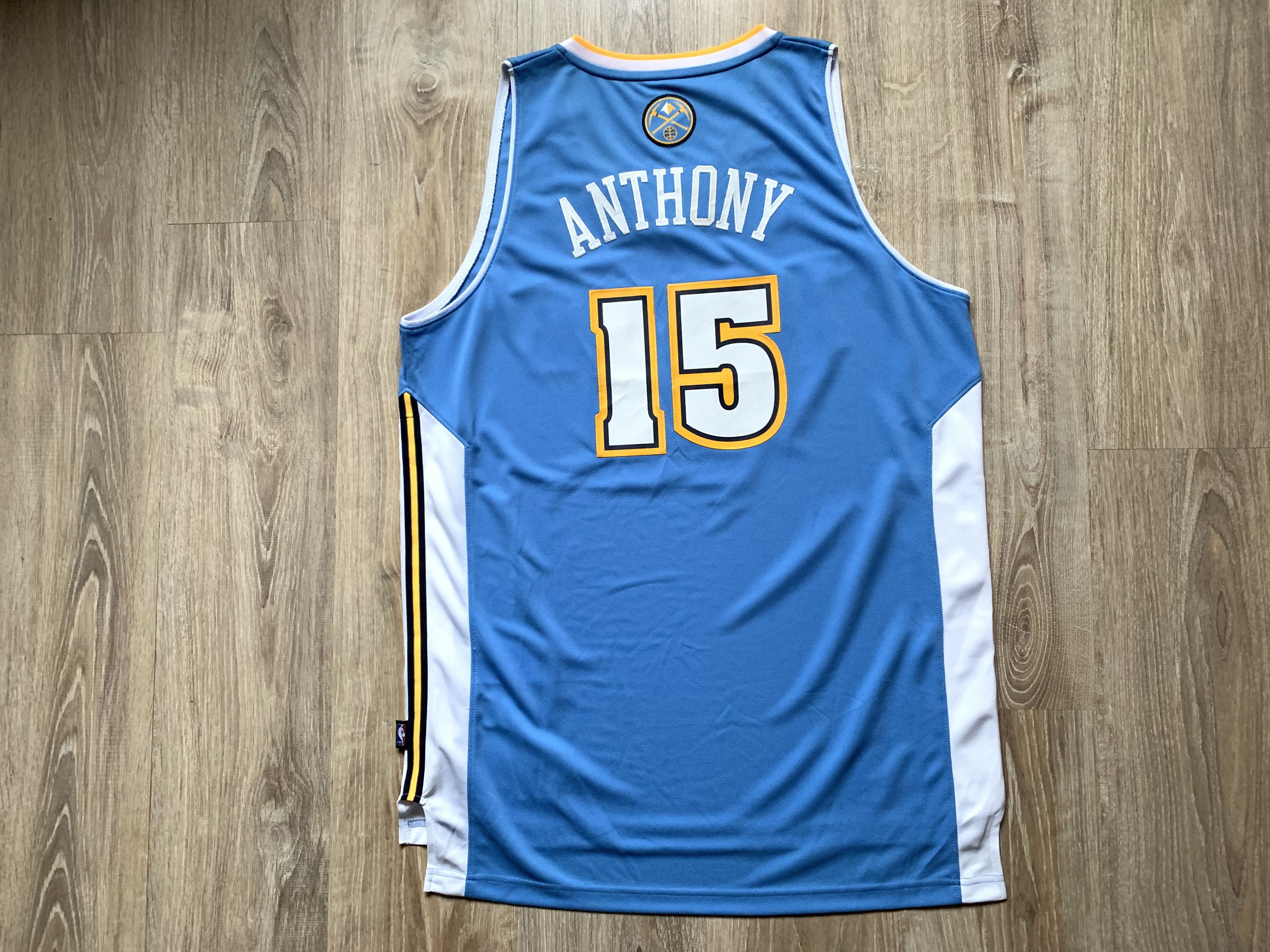 Adidas × NBA × Vintage NBA Denver Nuggets Carmelo Anthony #15 Jersey Size US L / EU 52-54 / 3 - 10 Thumbnail