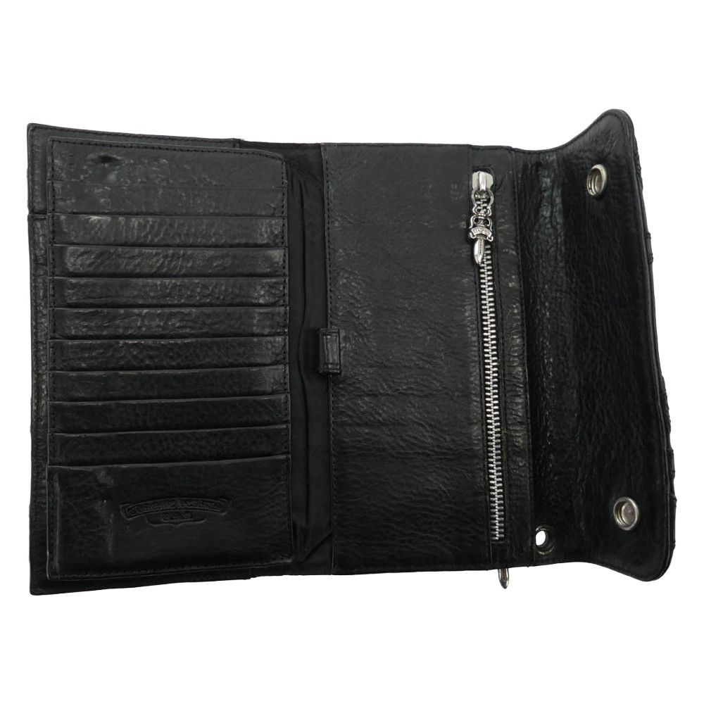 Chrome Hearts Chrome Hearts Cross Patch Wallet Size ONE SIZE - 4 Thumbnail